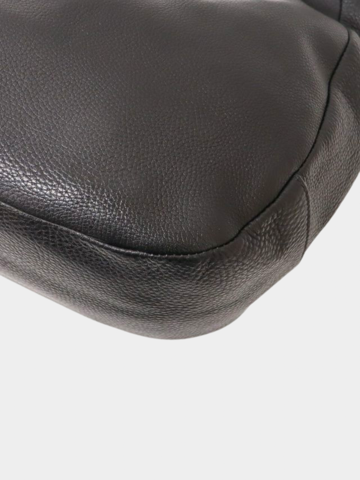 Prada 2000s Black Vitello Daino Shoulder Bag