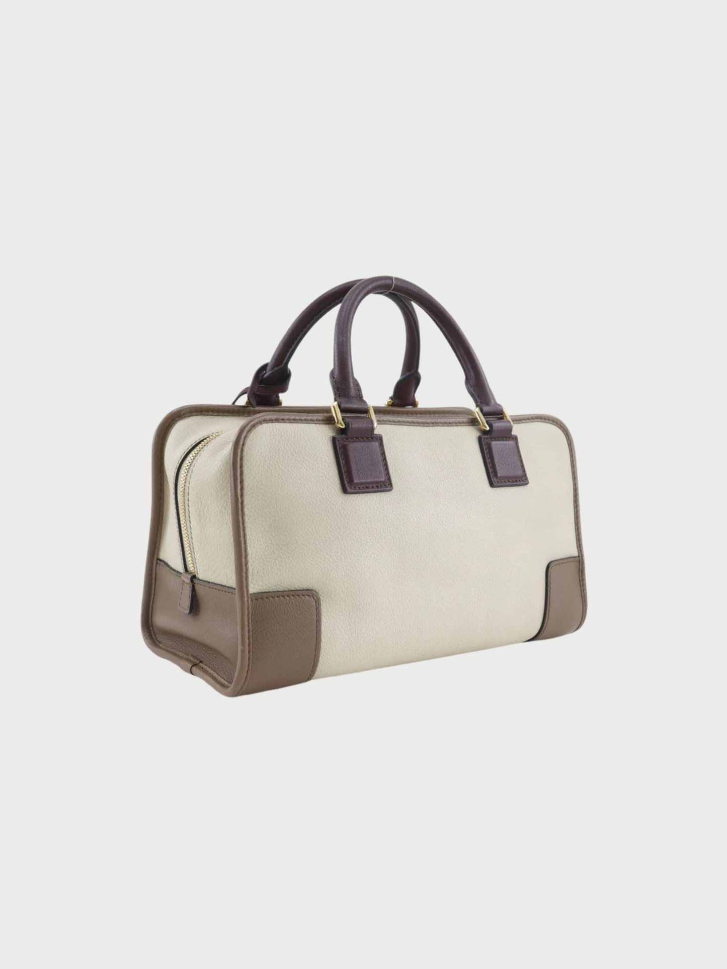 Loewe 2000s Beige Leather Amazona Handbag