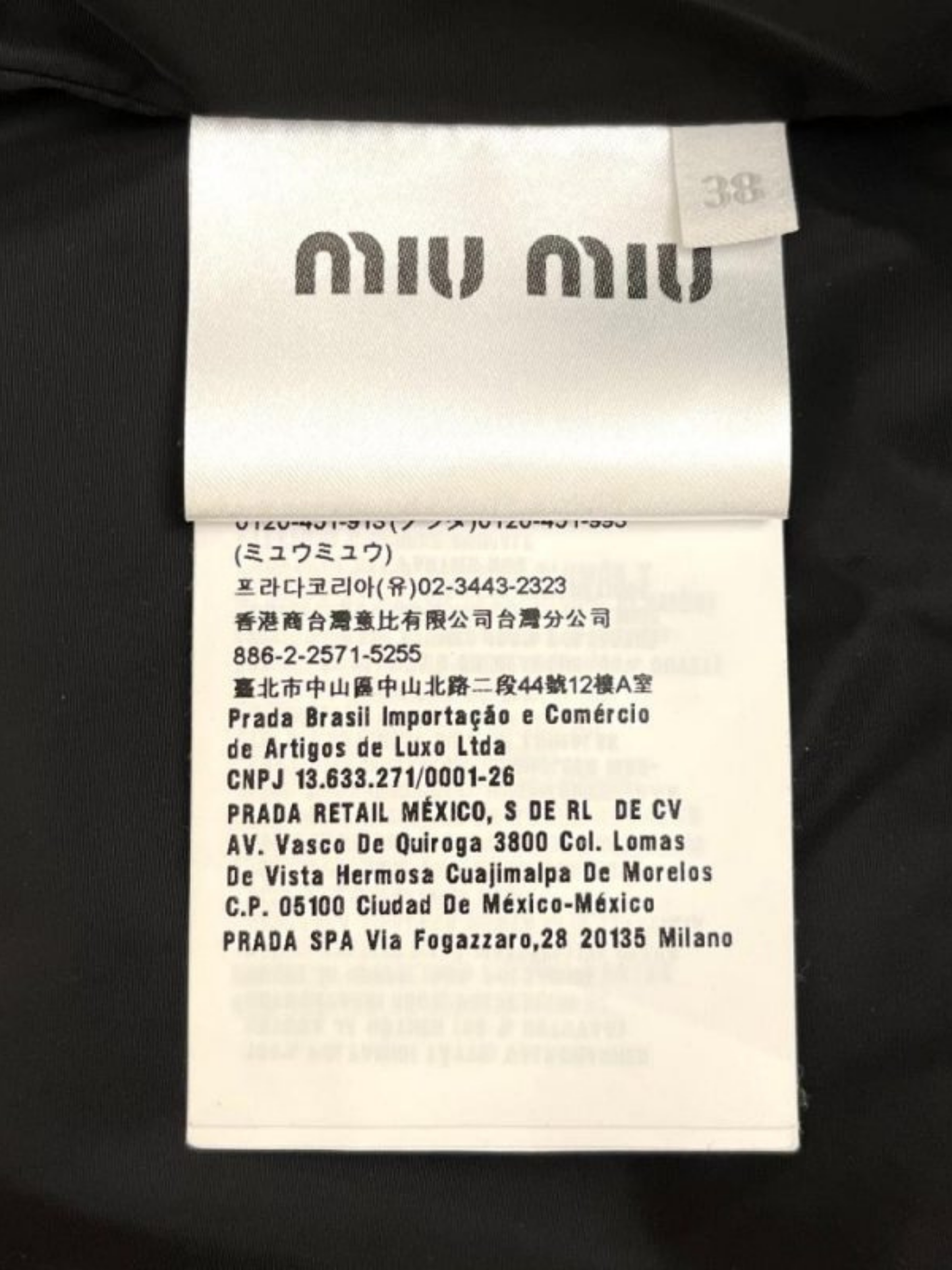 Miu Miu 2000s Leopard Print Polyester Puffer Jacket