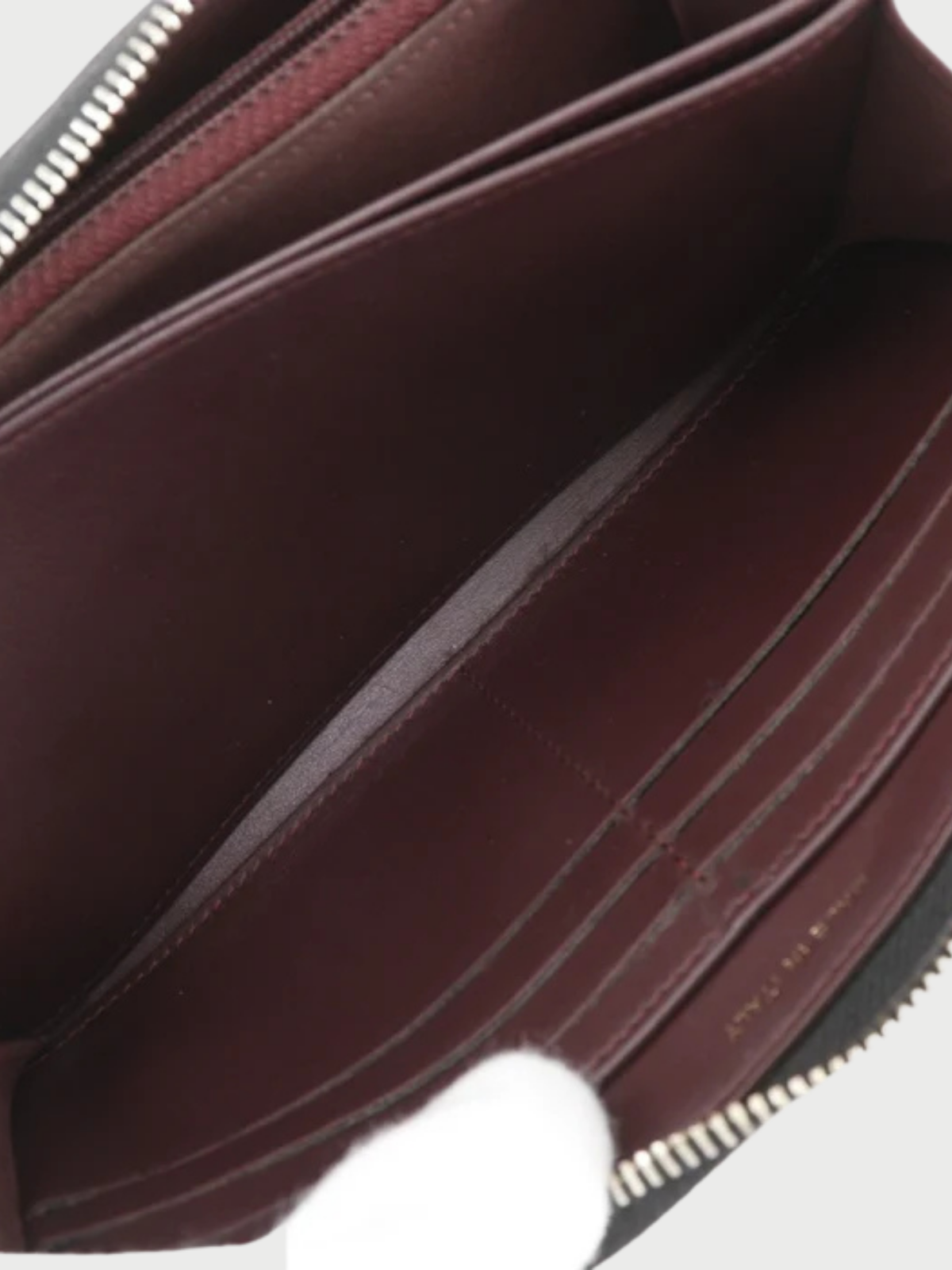 Chanel 2010s Black Leather Matelassé Lucky Charms Long Wallet