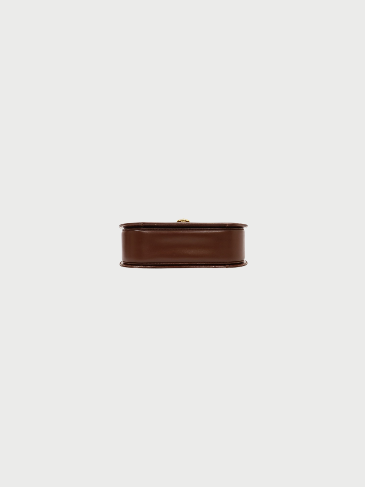 Gucci 2000s Brown Leather Horseshoe 2Way Bag