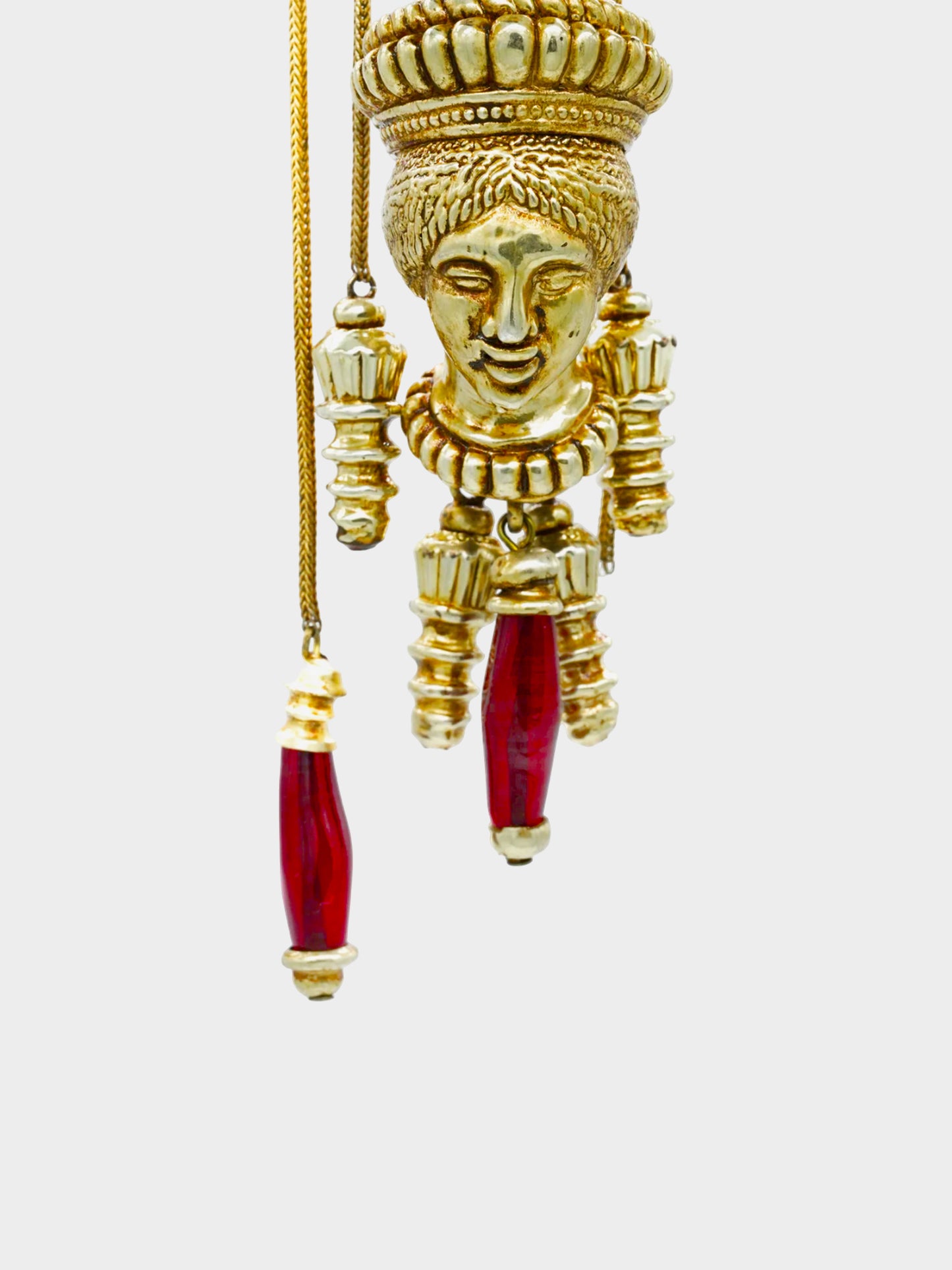 Christian Dior by John Galliano SS 2001 Rare Gold Wonder Woman Ear Clip
