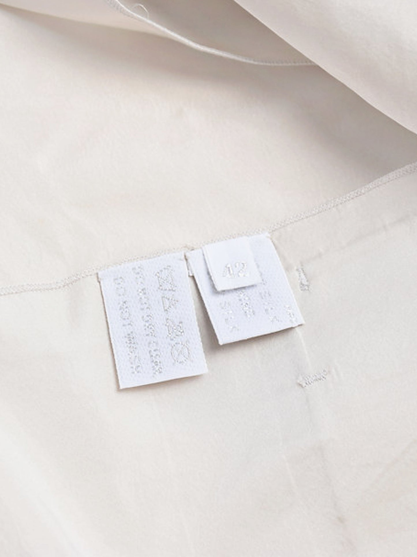 Prada FW 1998 Beige Patch Design Dress