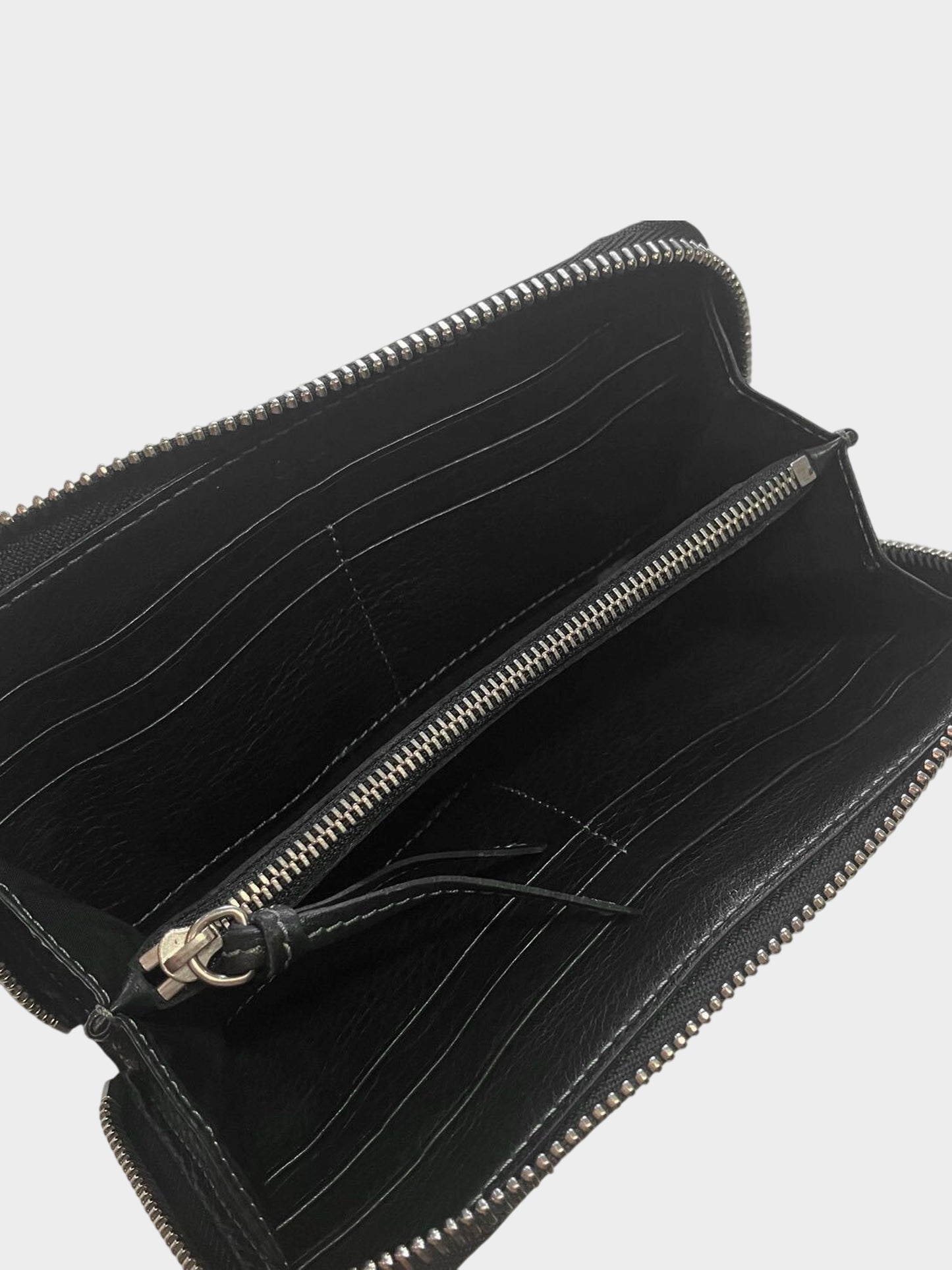 Chloe 2000s Black Leather Paddington Wallet