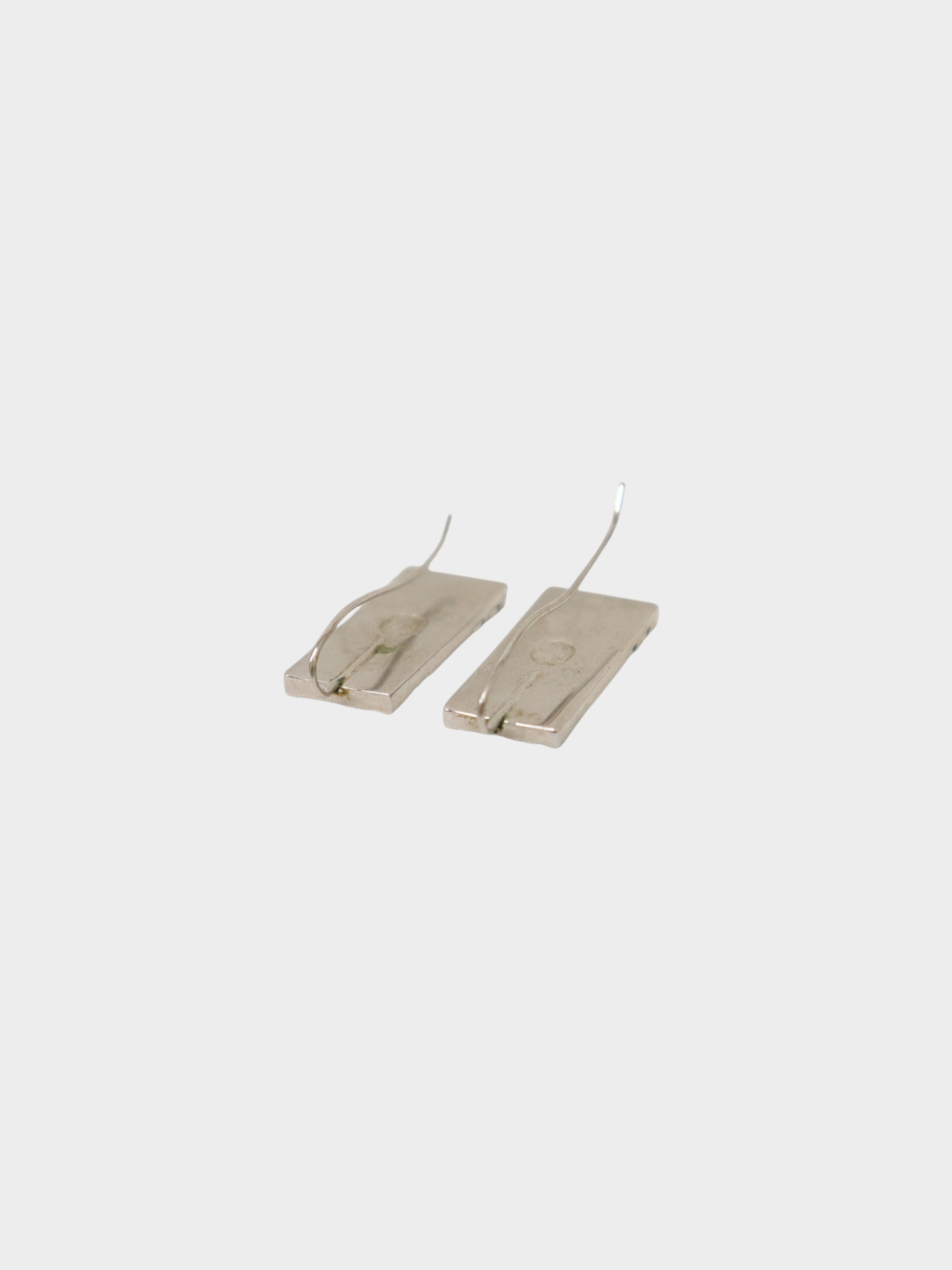 Christian Dior 2000s Blue Silver Trotter Earrings