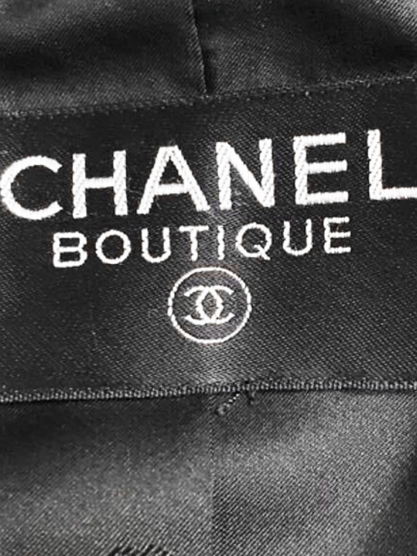 Chanel FW 1996 Black Gripoix Button Wool Jacket