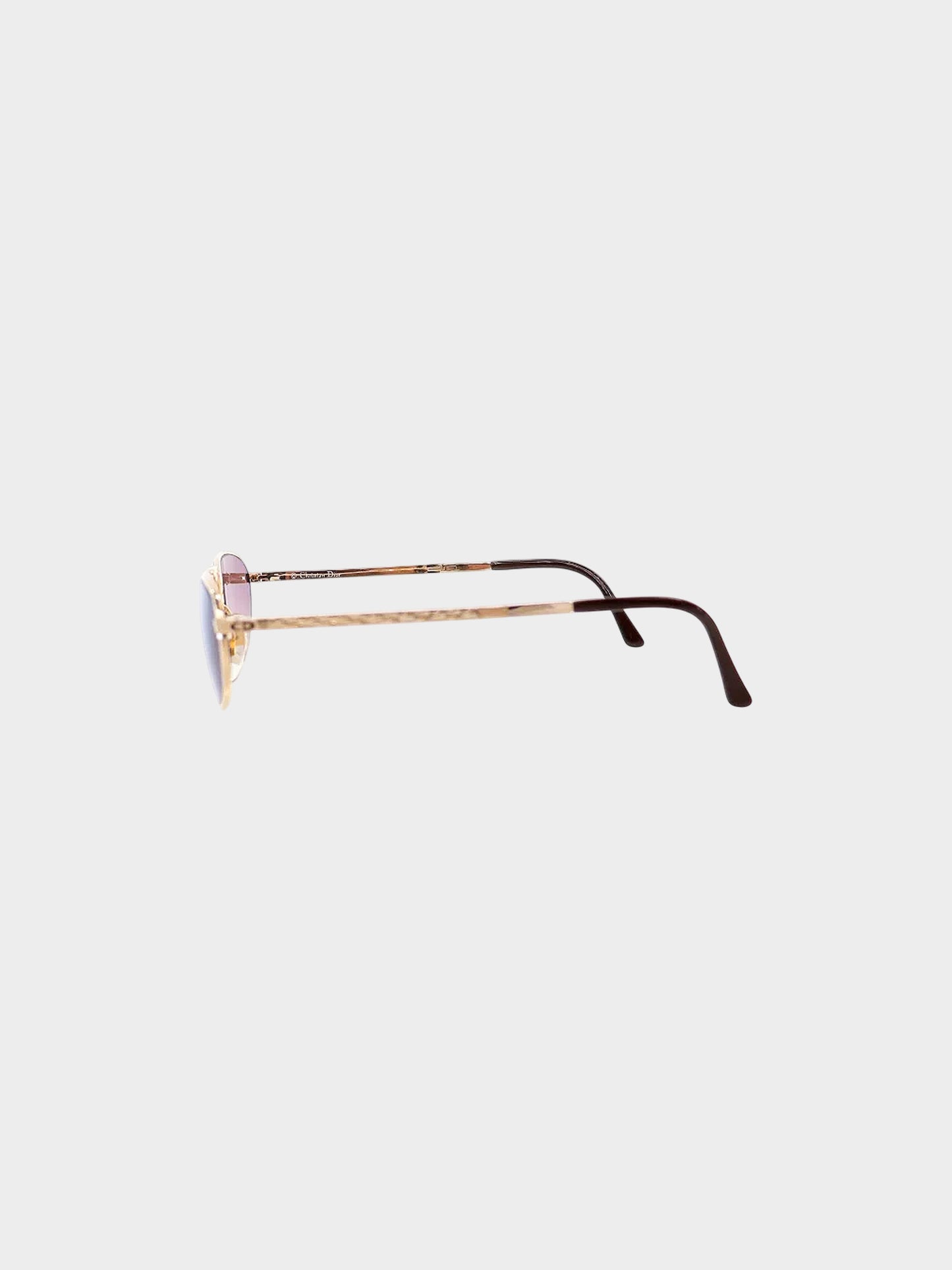 Christian Dior 1980s Foldable Short Sunglasses