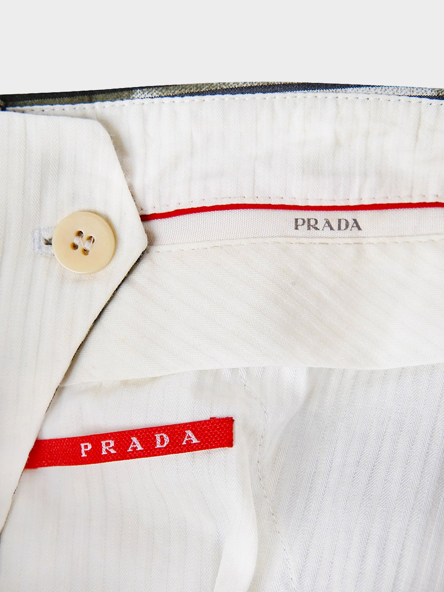 Prada 2007 Blue and White Stripe Spray Paint Set
