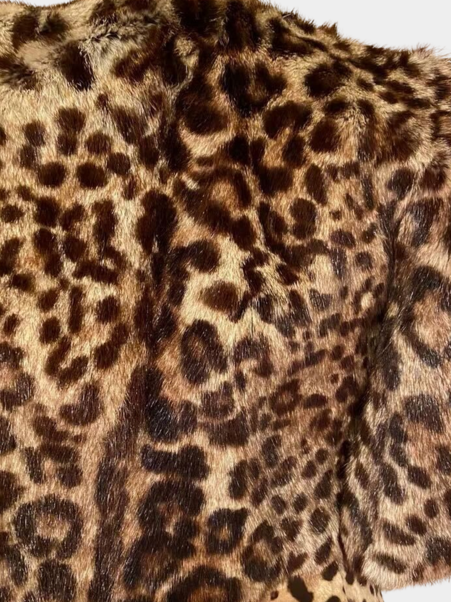 Dolce & Gabbana 2000s Grey Marmotta Mongola Fur Jacket