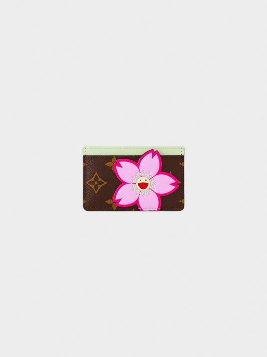 Louis Vuitton x Takashi Murakami 2023 Cherry Blossom Card Holder