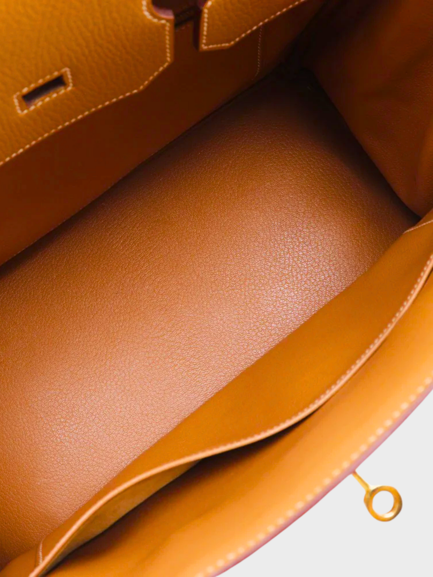 Hermès 2000 Brown Ardennes Gold Hardware Birkin 35