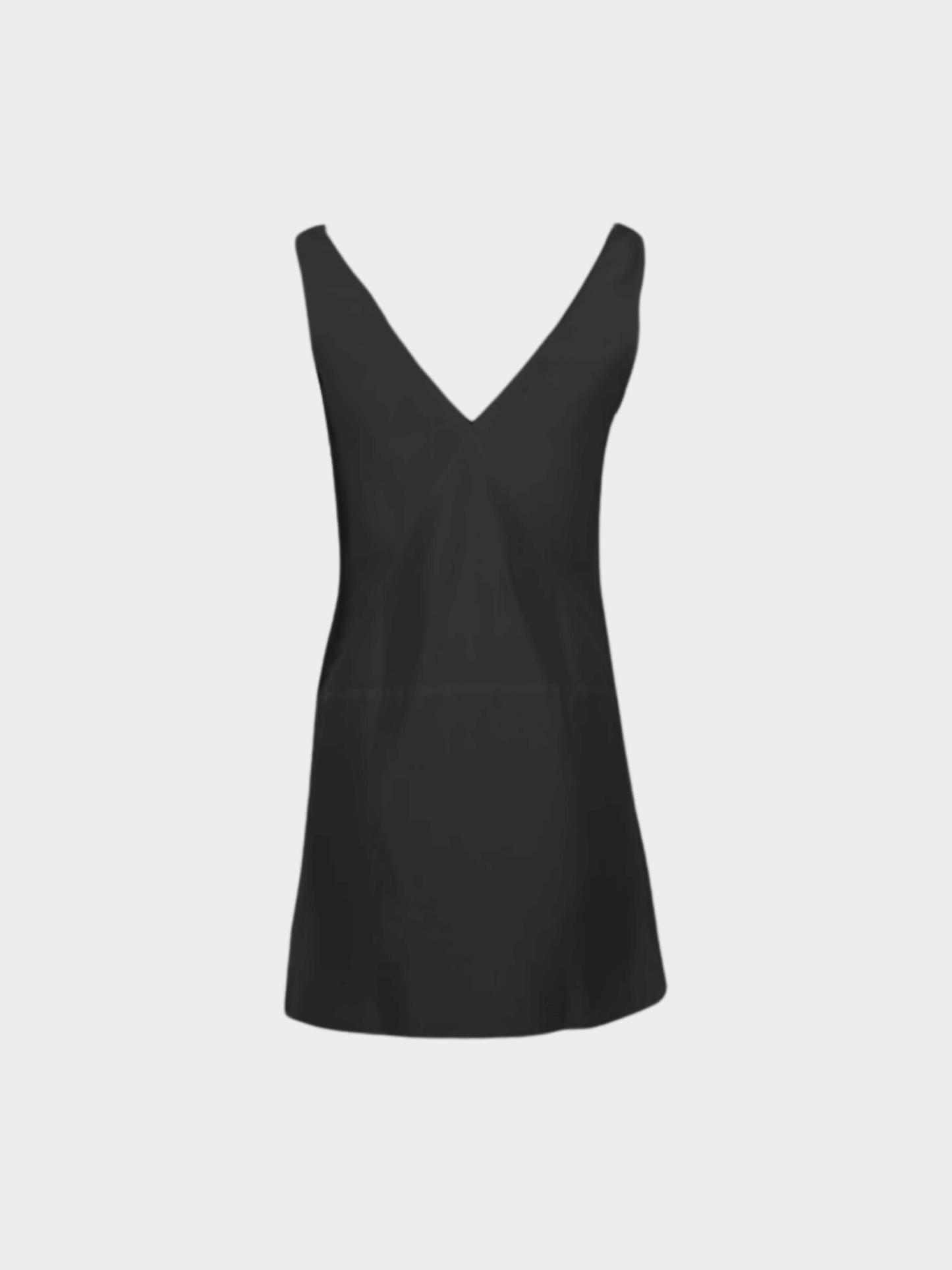 Miu Miu FW 1998 Black V-Neck Mini Dress