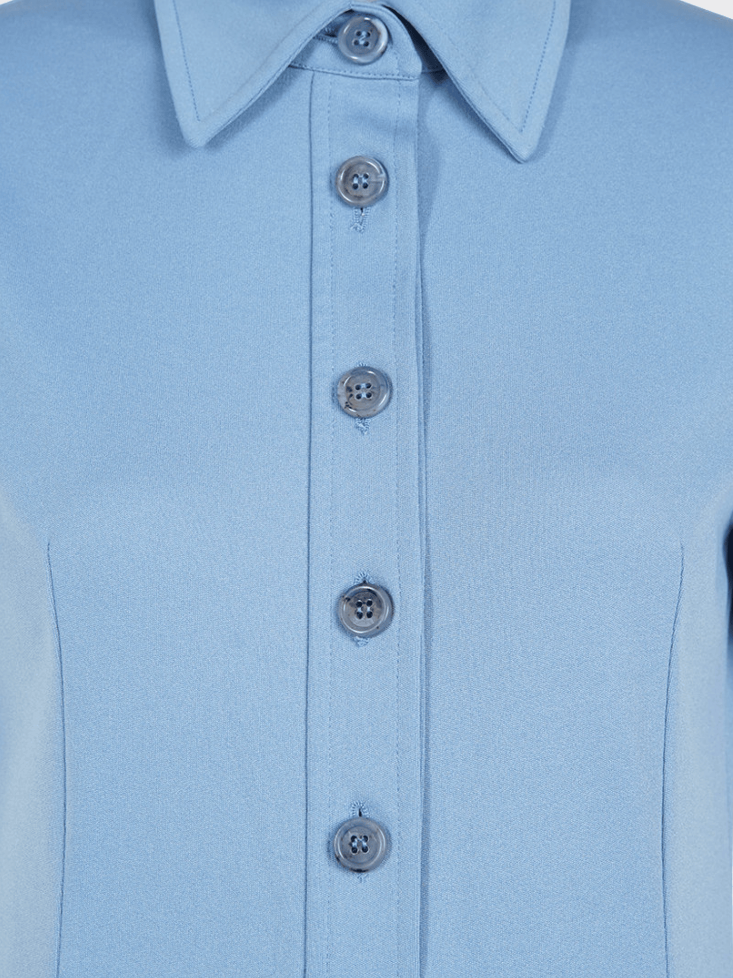 Prada SS 1996 Runway Blue Shift Dress