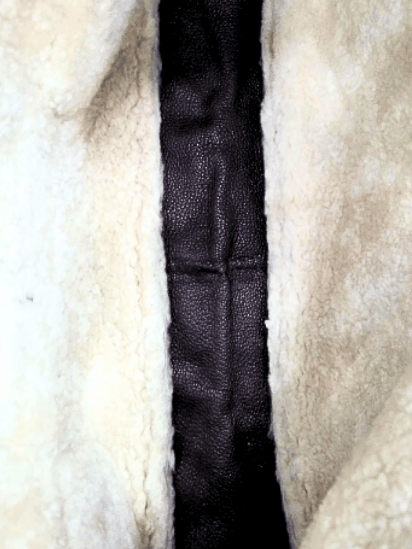 Fendi 2000s Brown Leather and Suede Shearling Hobo