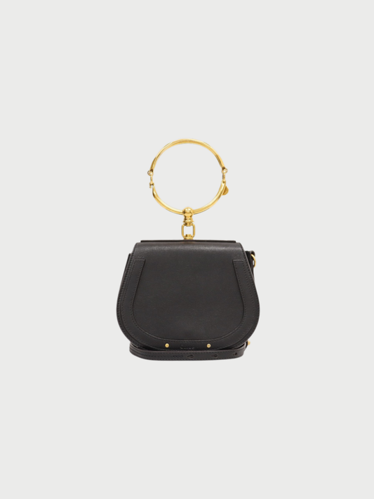 Chloé 2010s Black Leather Nile 2Way Bag
