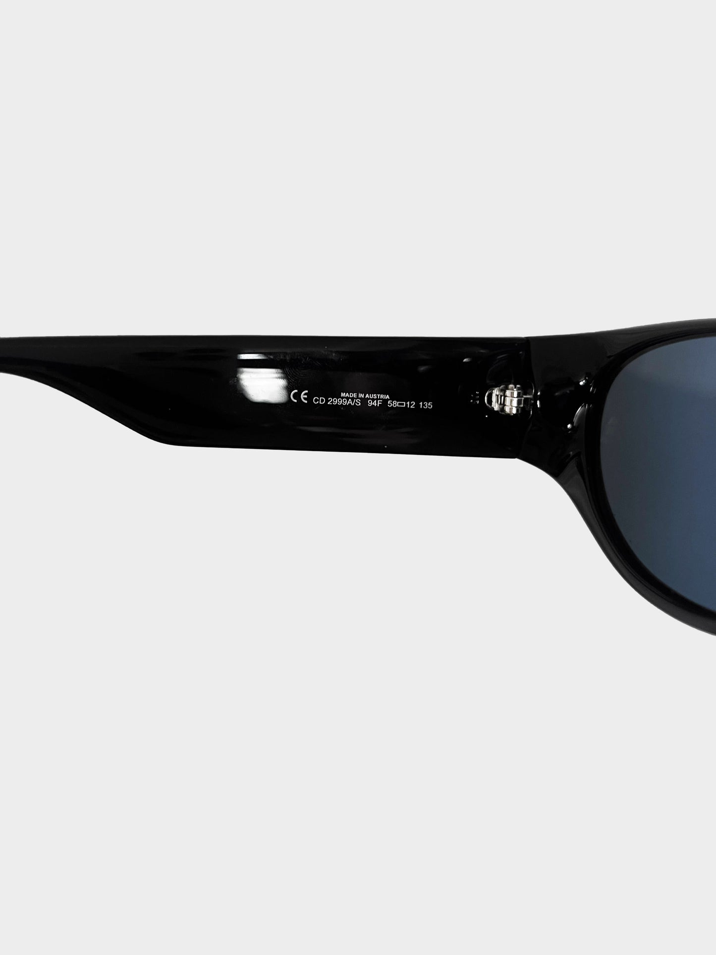 Christian Dior 2000s Black and Gold Cannage Quilt Sunglasses