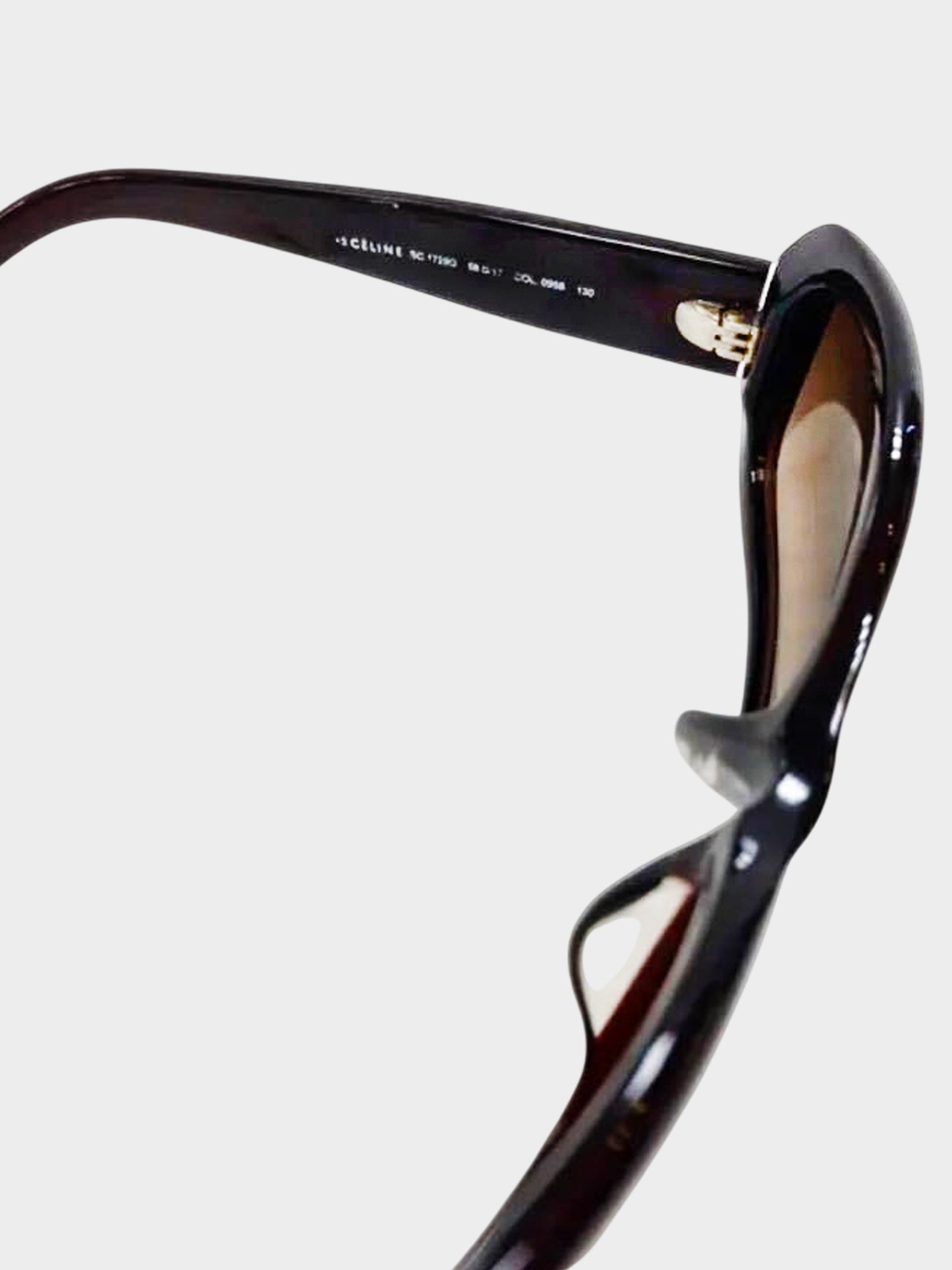 Celine 2010s Brown Triomphe Sunglasses