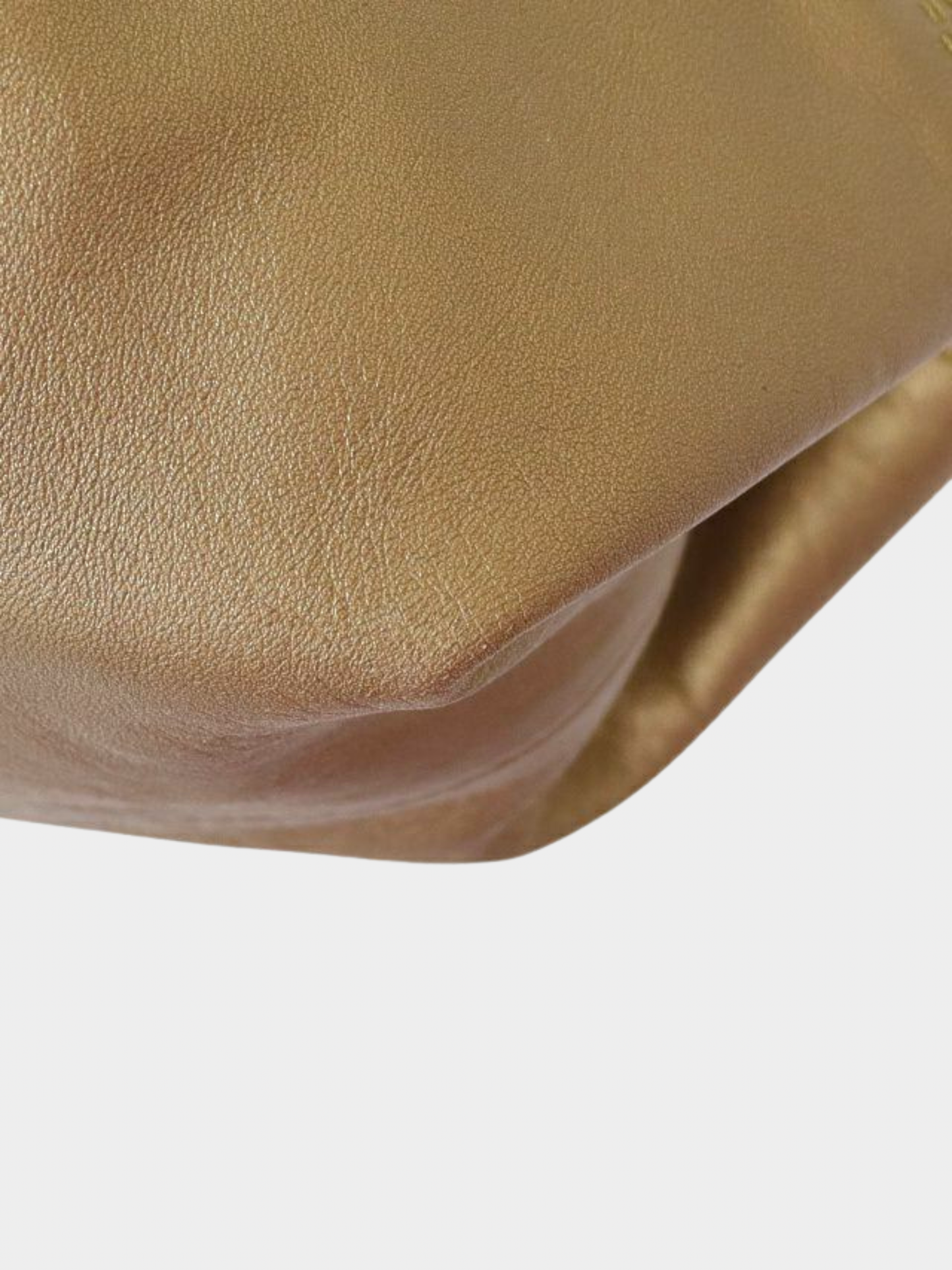 Loewe 2000s Gold Nappa Leather Aire Bag