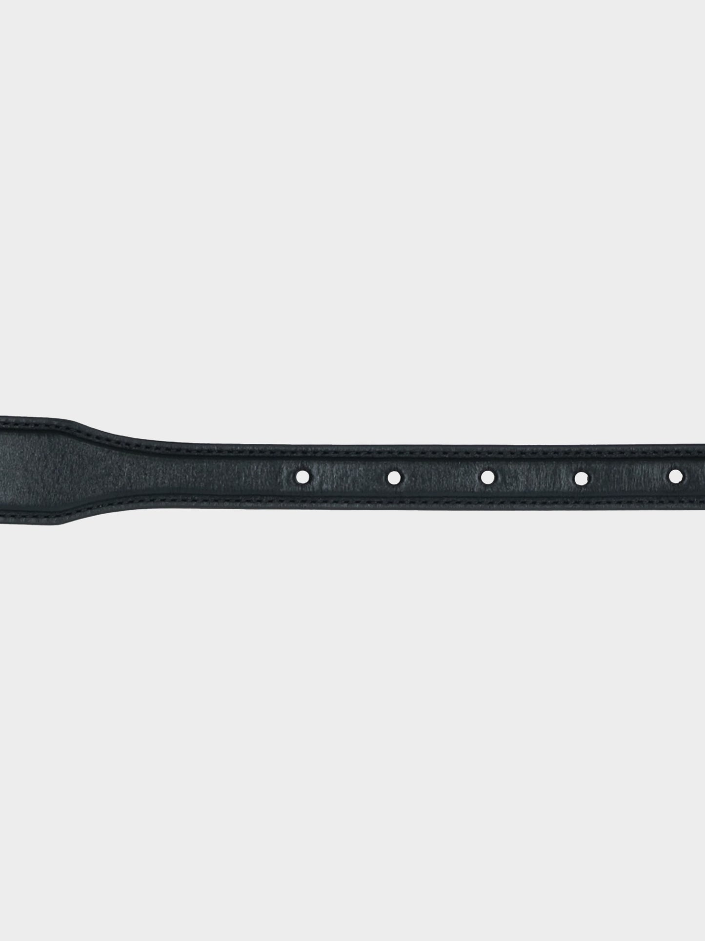 Céline by Phoebe Philo 2010s Black and Gold Leather Belt