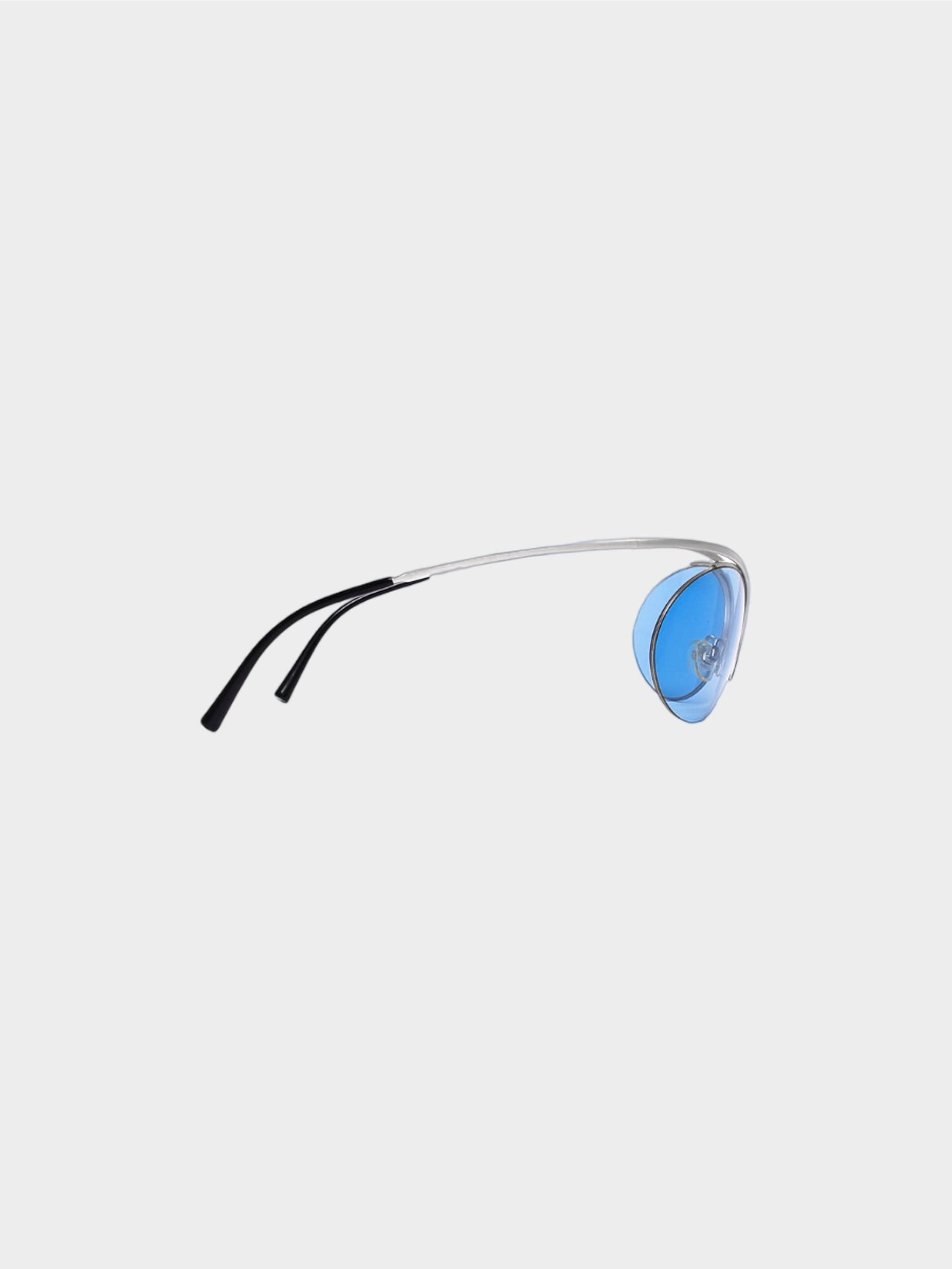Chanel by Karl Lagerfeld SS 2000 Iconic Futuristic Sunglasses