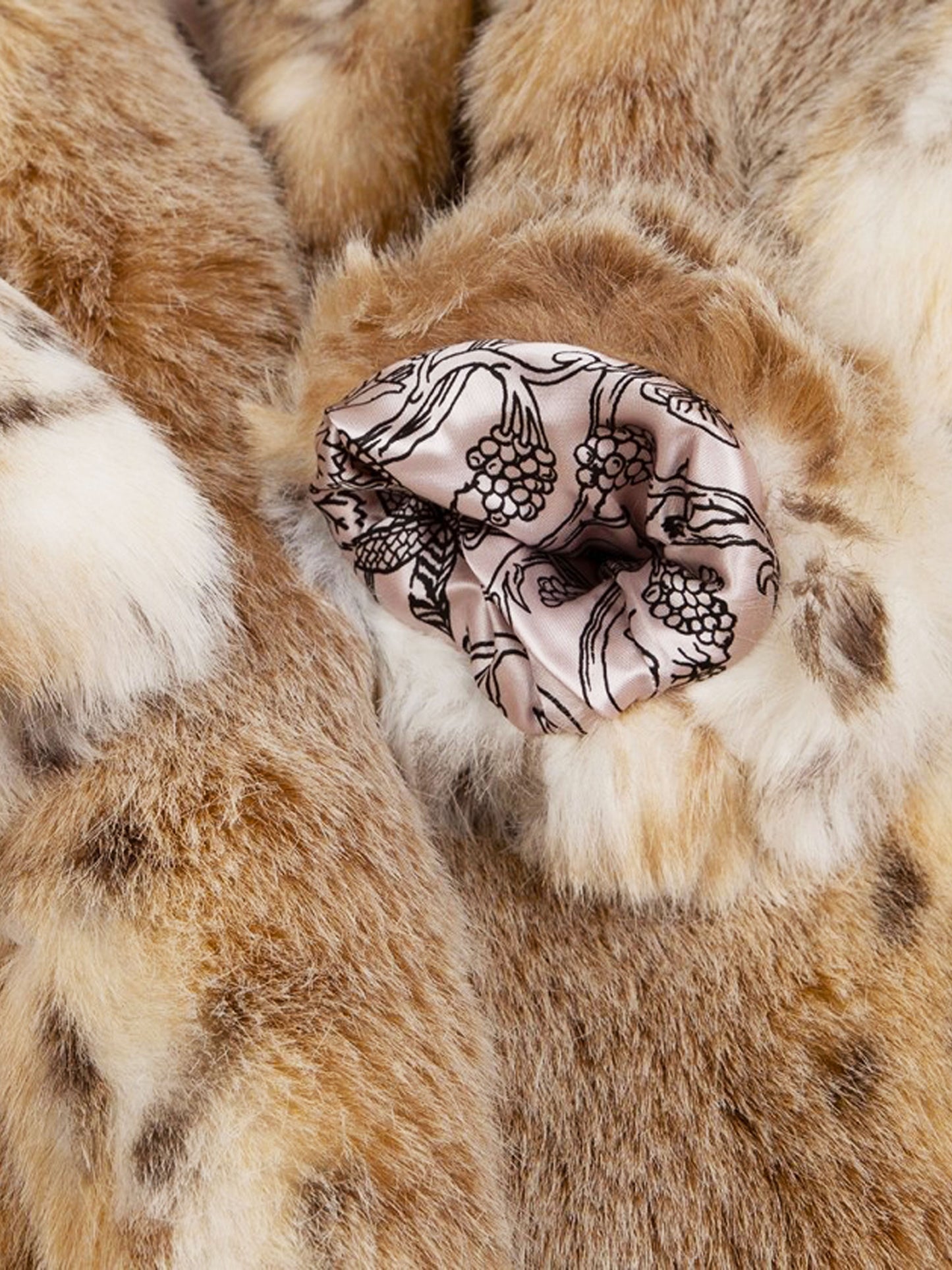 Vivienne Westwood Couture 1990s Leopard Faux Fur Coat