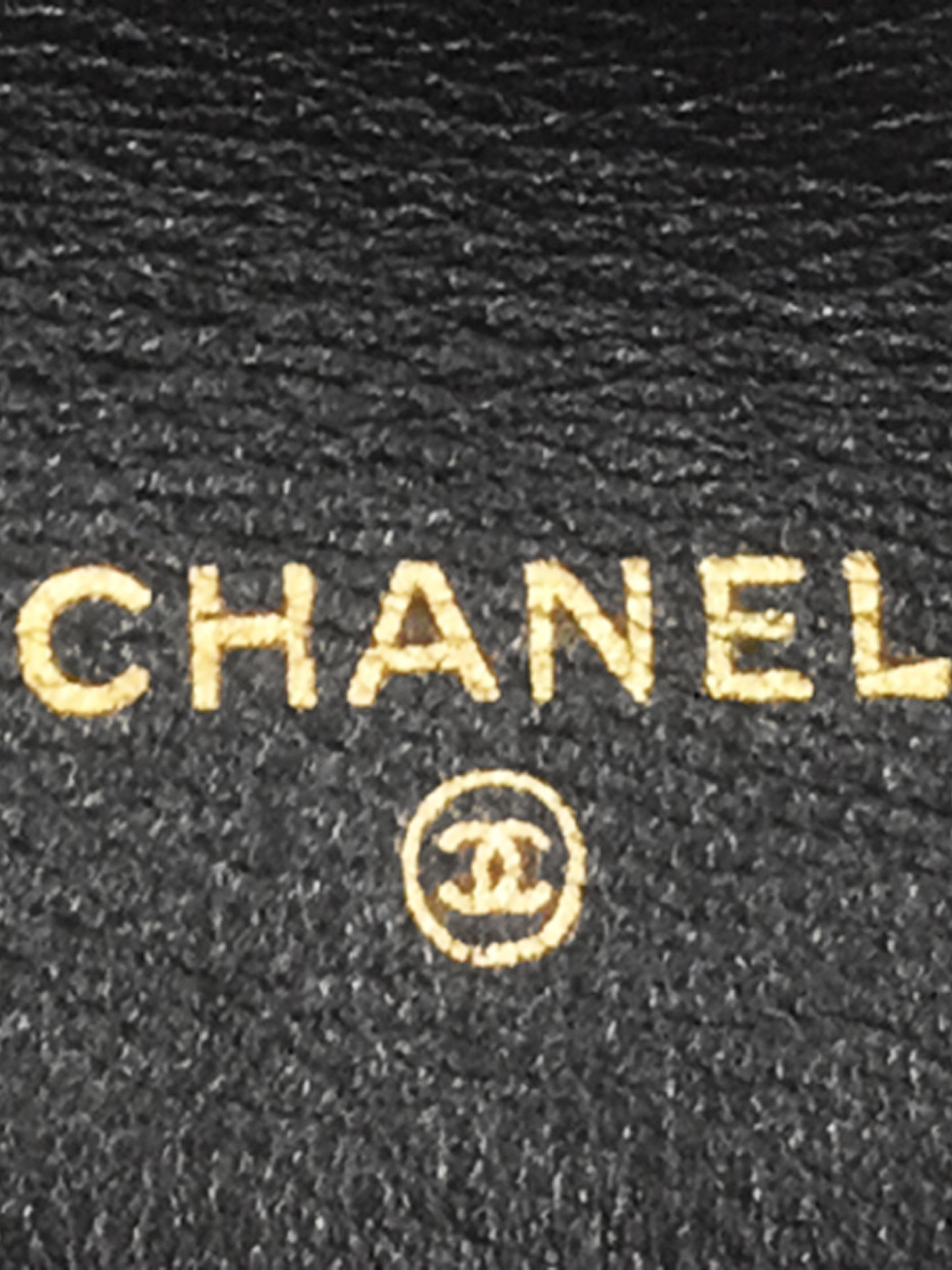 Chanel 1989-1991 Black Satin Quilted Coin Case