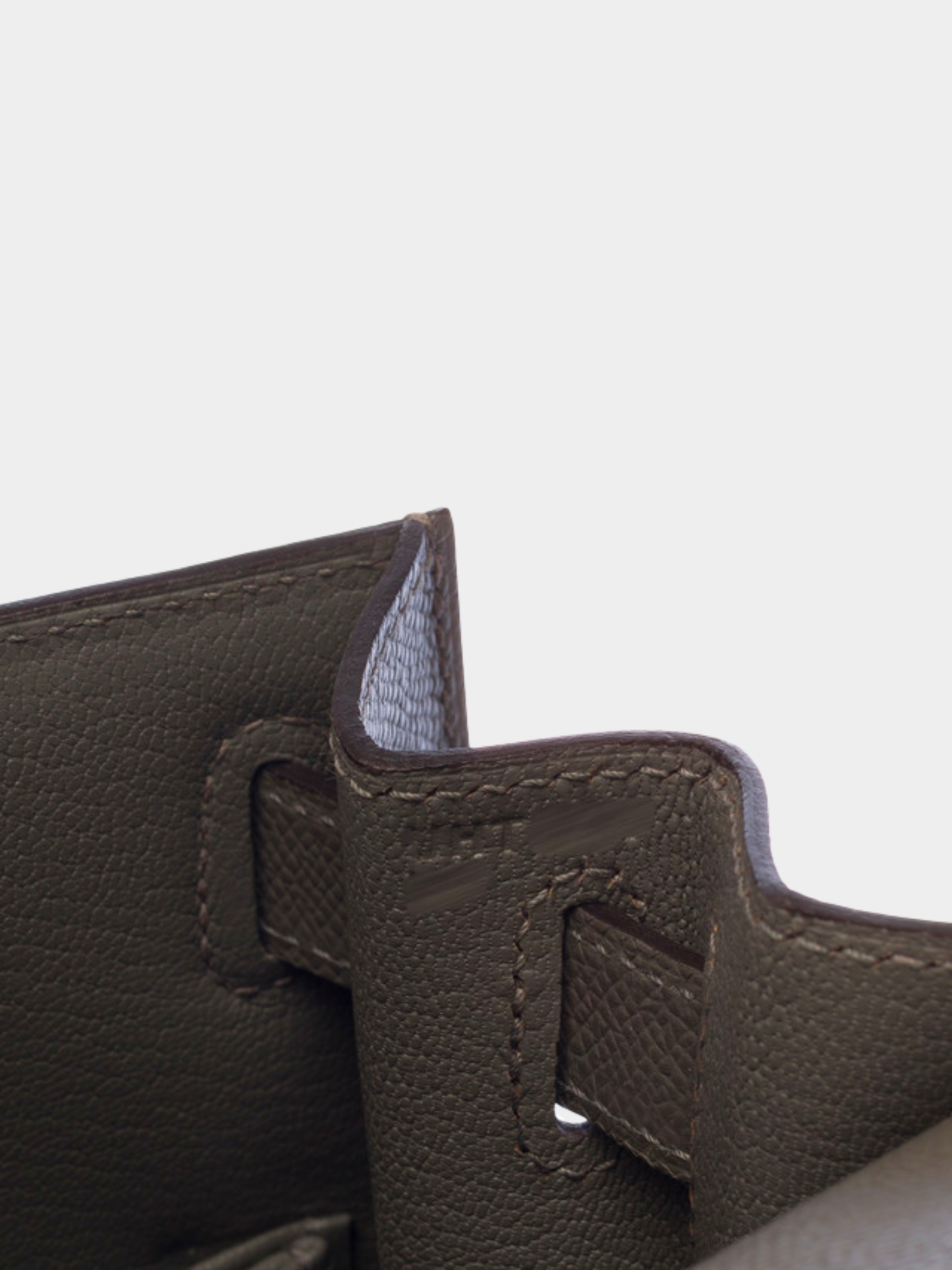 Hermès 2022 Grey Epsom Kelly 28 Sellier Bag