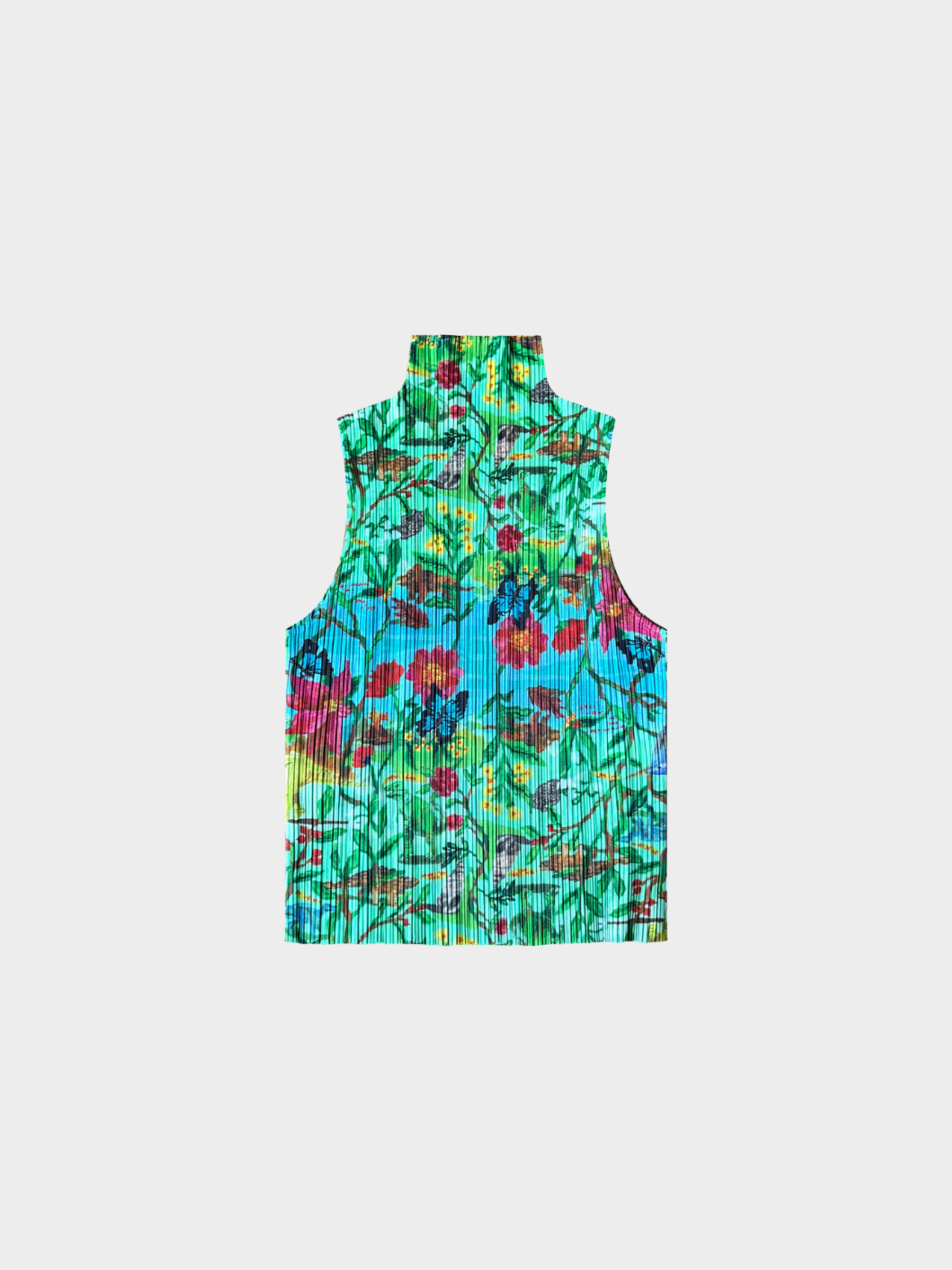 Issey Miyake SS 2006 Multicoloured Floral Tank Top