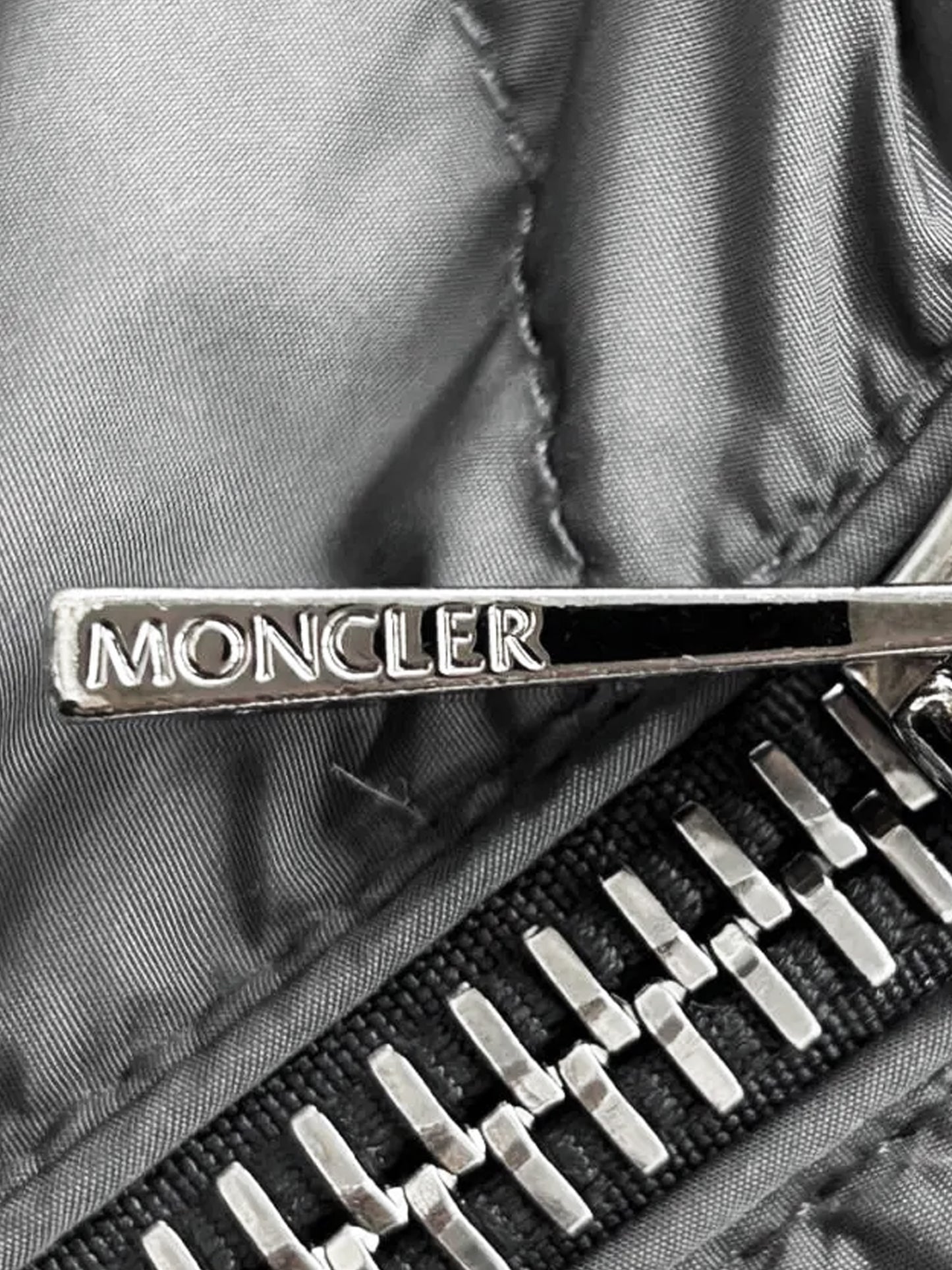 Moncler 2017 Grey Davidia Giubbotto Down Filled Coat