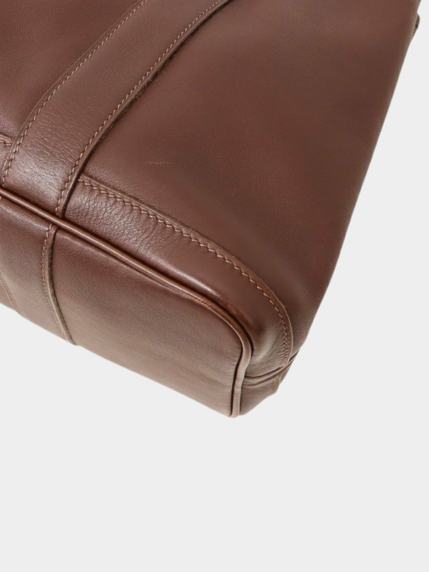 Hermès 2000s Havana Swift Leather Garden Party TPM