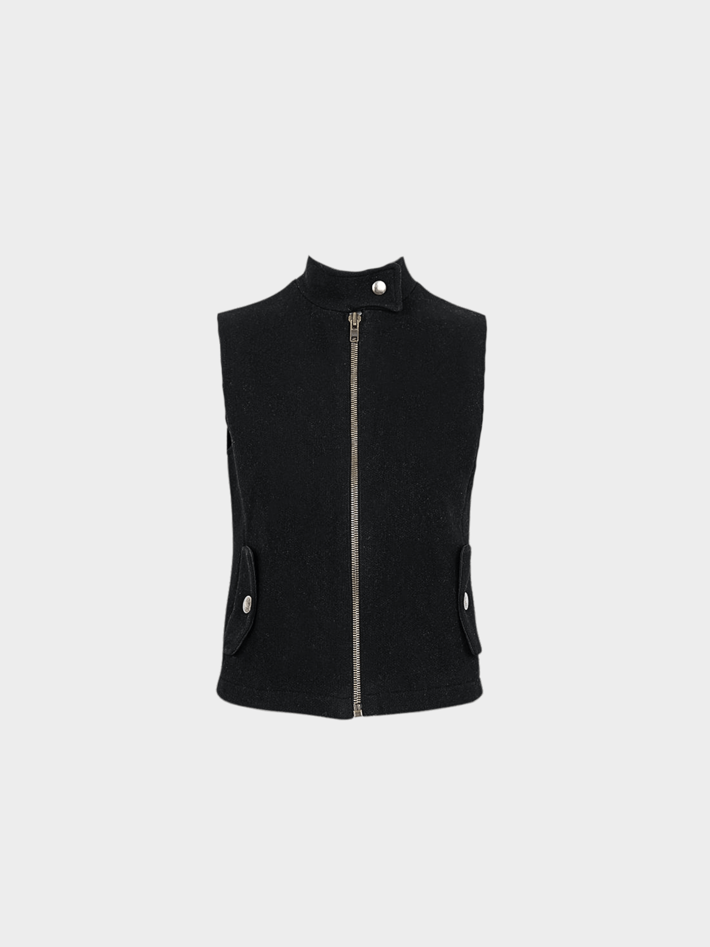 Miu Miu FW 1999 Black Zipped Vest