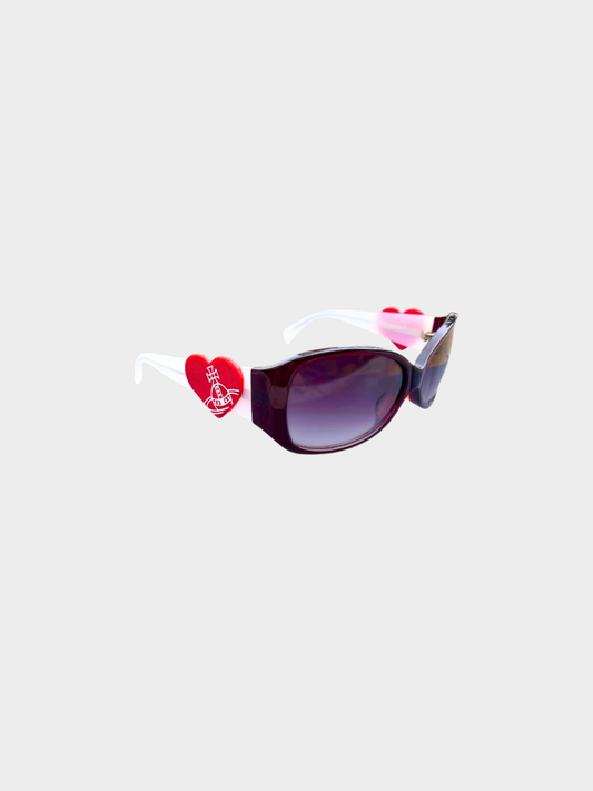 Vivienne Westwood 2000s Heart Logo Sunglasses