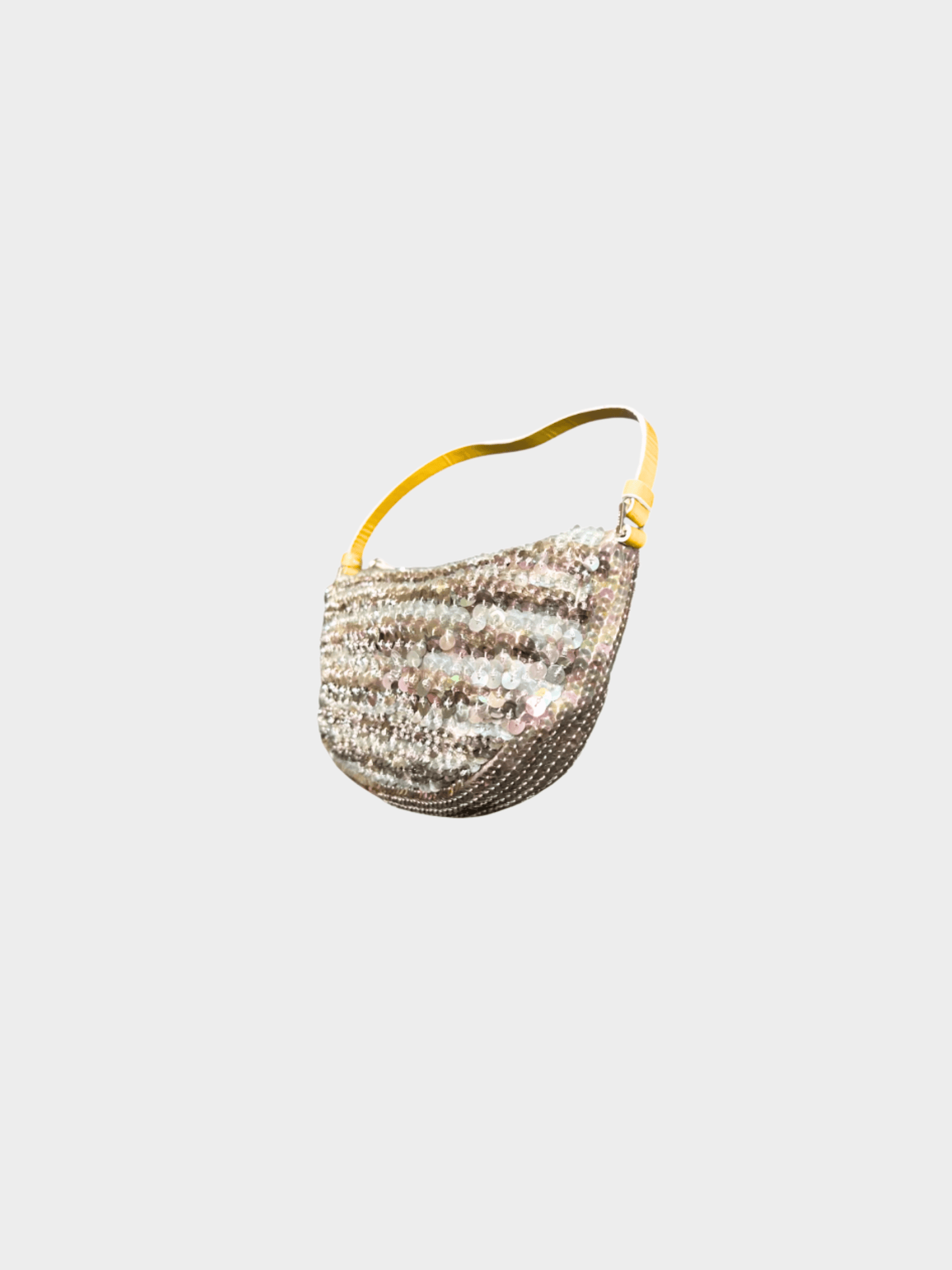 Prada 2000s Sequined Cleo Mini Hand Bag
