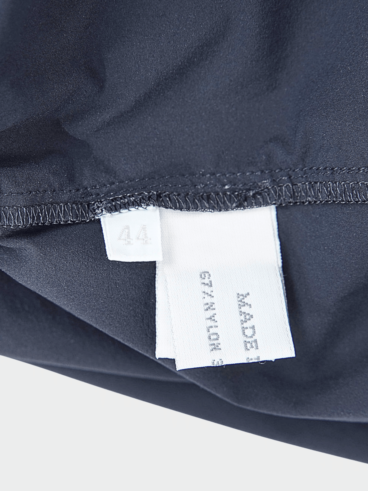Miu Miu SS 1999 Navy Hooded Longsleeve Top