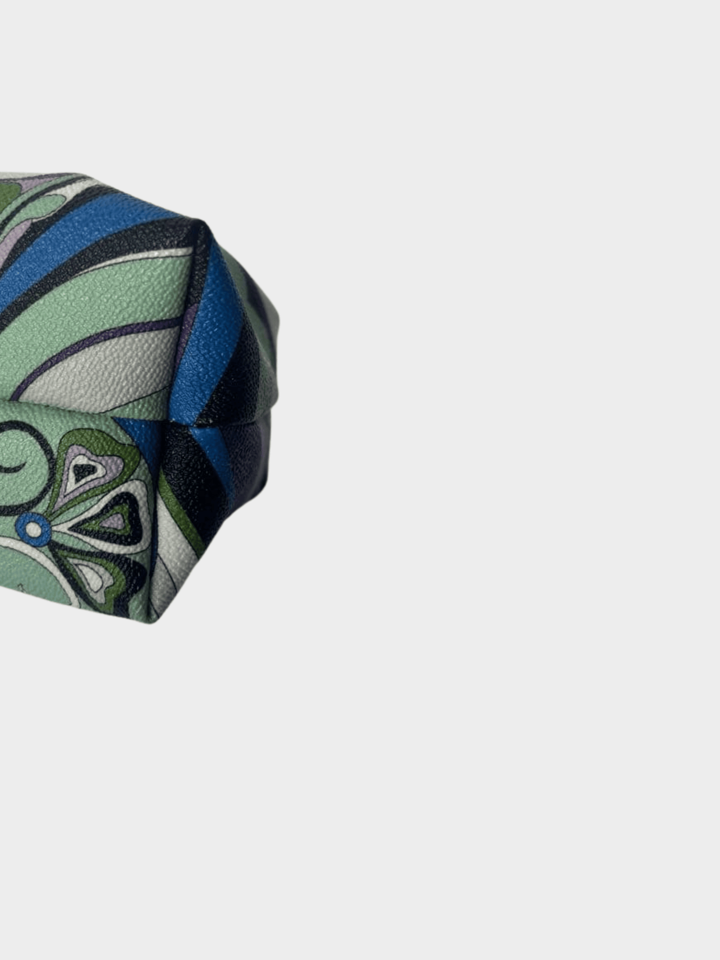 Emilio Pucci 2000s Printed Leather Mini Bag