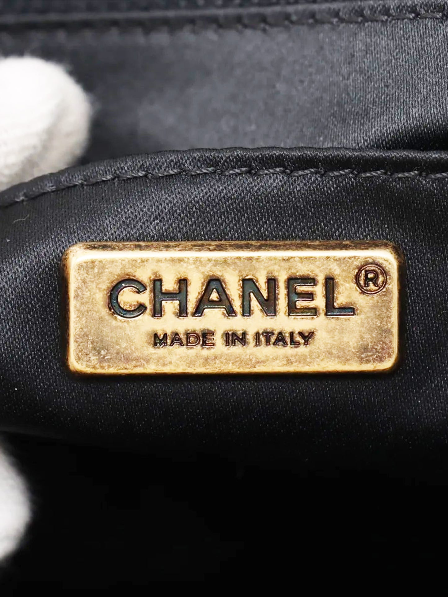 Chanel 2017-2018 Black and Brown Ombre Sequin Medium Classic Single Flap Bag