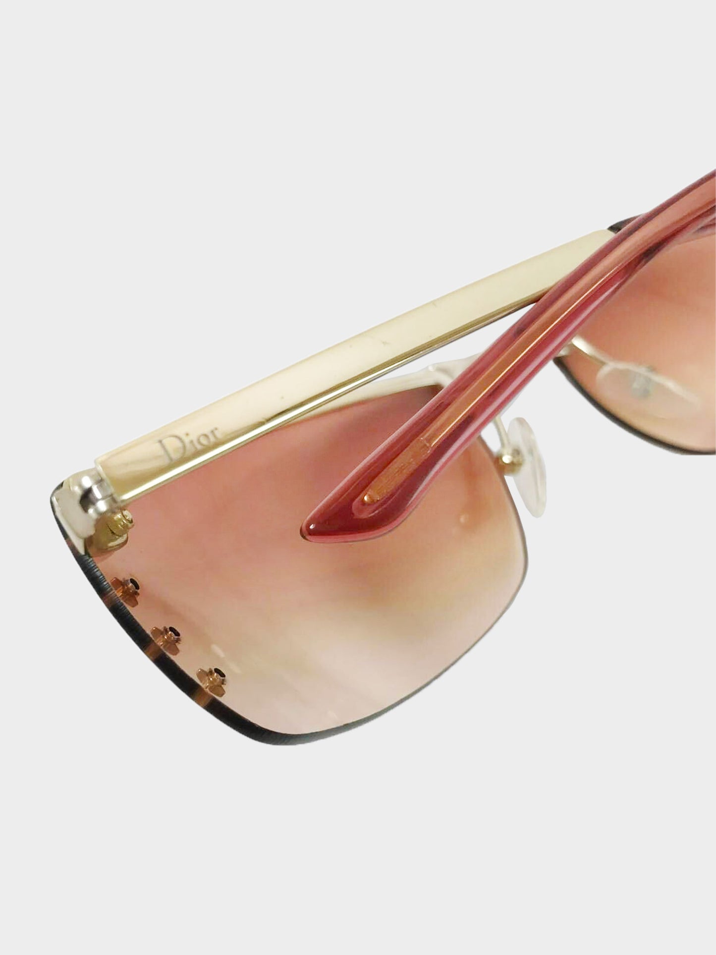 Christian Dior Early 2000s Pink Adiorable 9 Sunglasses