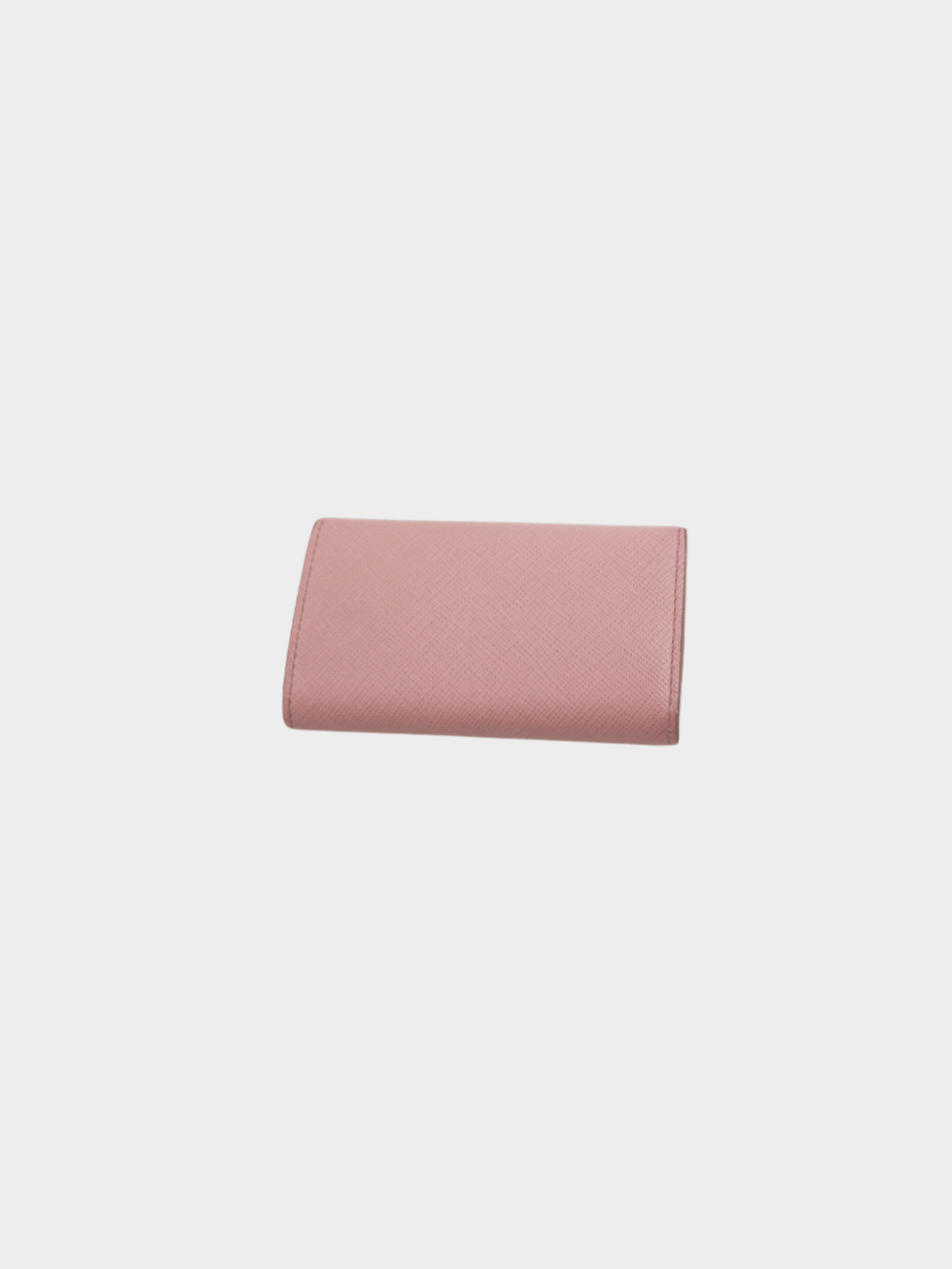Prada 2021 Pink Leather Key Holder