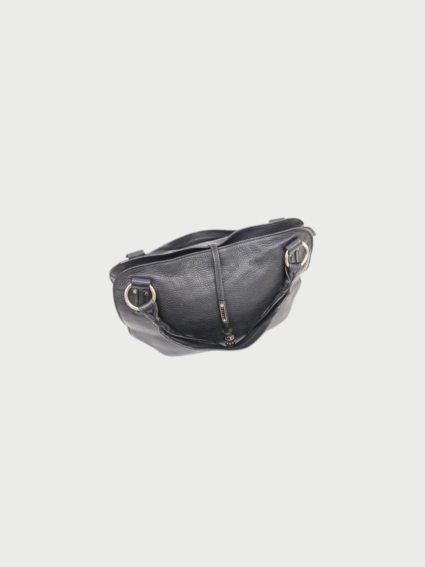 Celine 2000s Black Leather Bittersweet Handbag