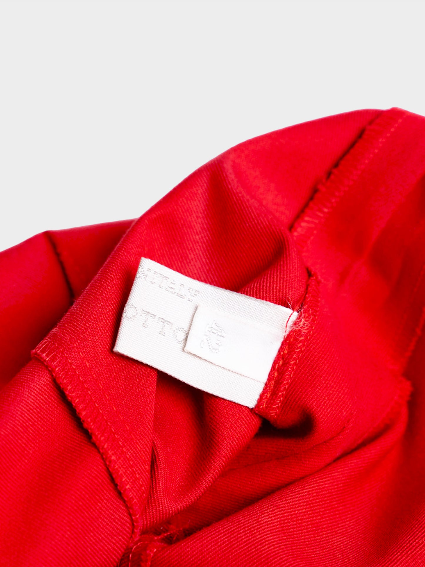 Miu Miu SS 1998 Red Bodycon Dress