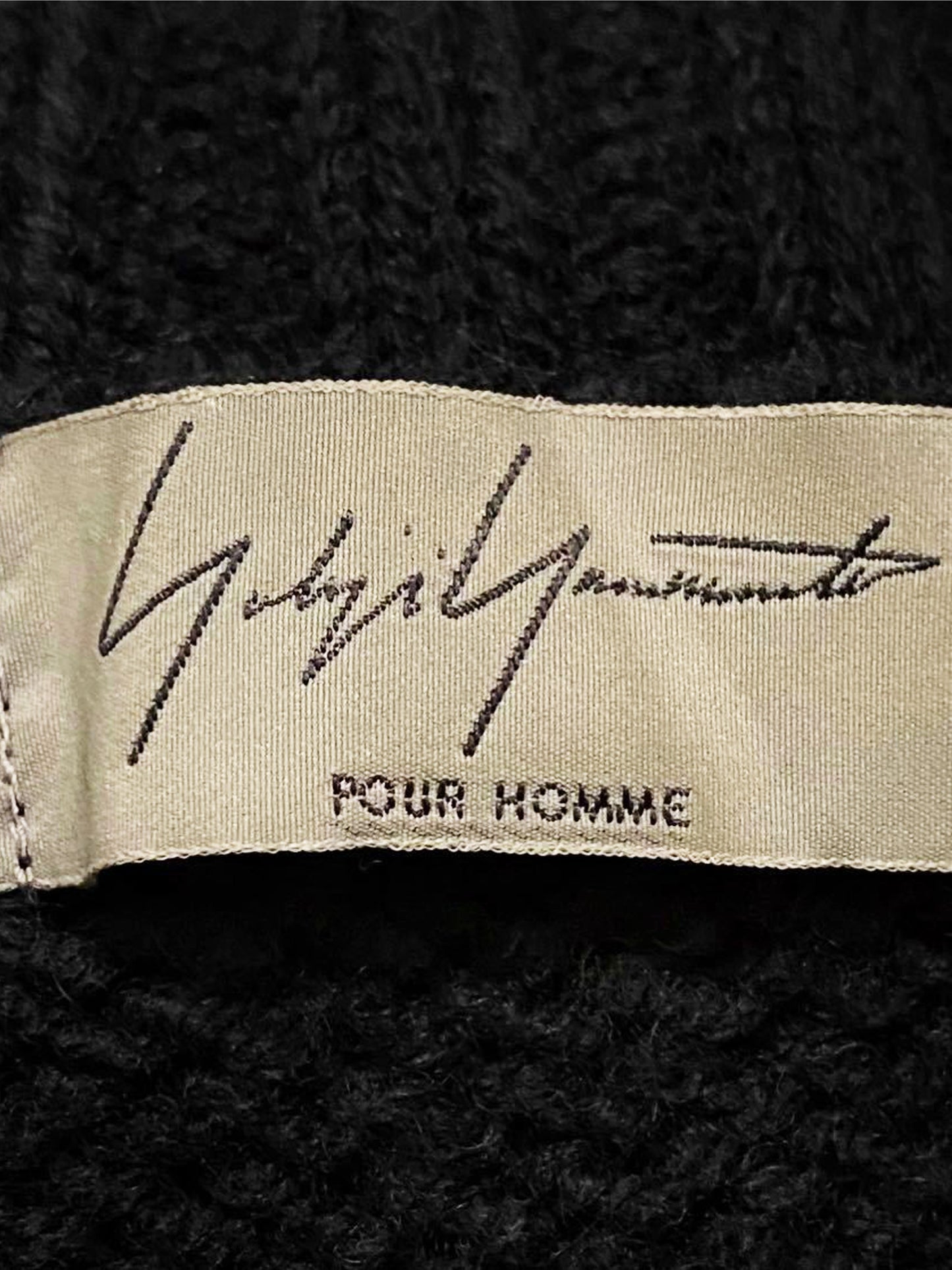 Yohji Yamamoto FW 2011 Cherry and Bones Turtleneck Sweater