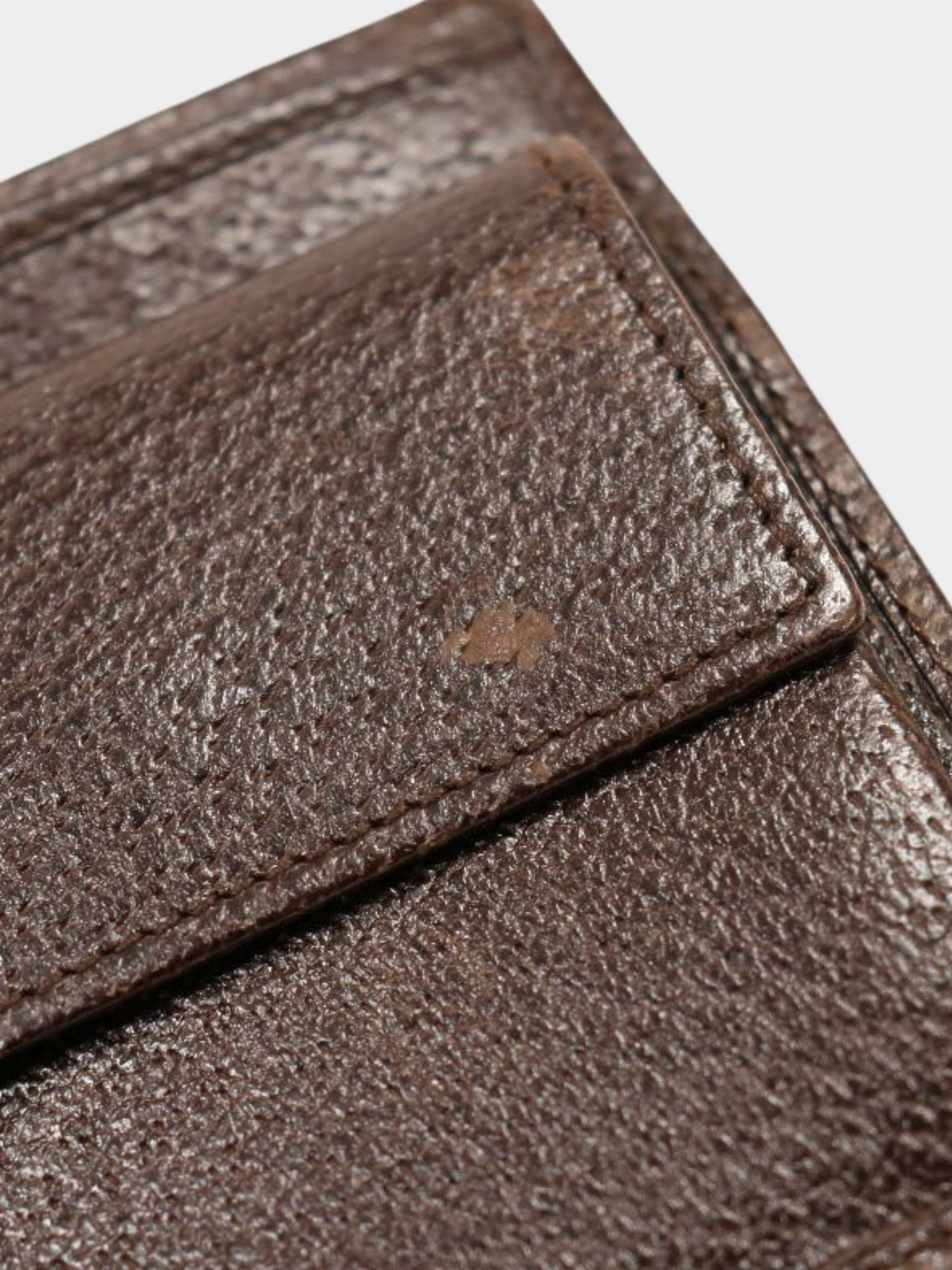 Gucci 2000s Beige Brown GG Canvas Wallet