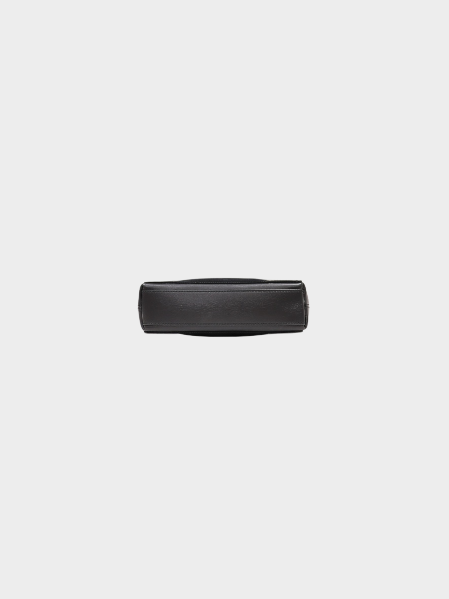 Balenciaga 2020s Black Leather Navy Cabas XS Bag