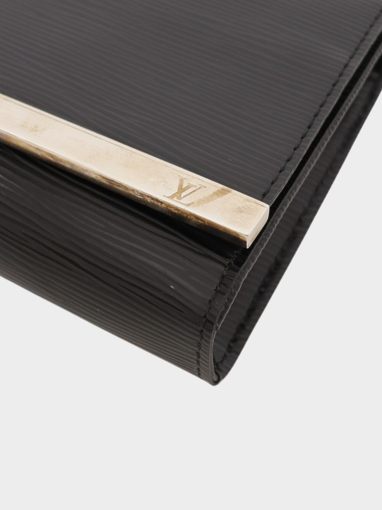Louis Vuitton 2012 Black Epi Leather Pochette Sévigné Shoulder Bag