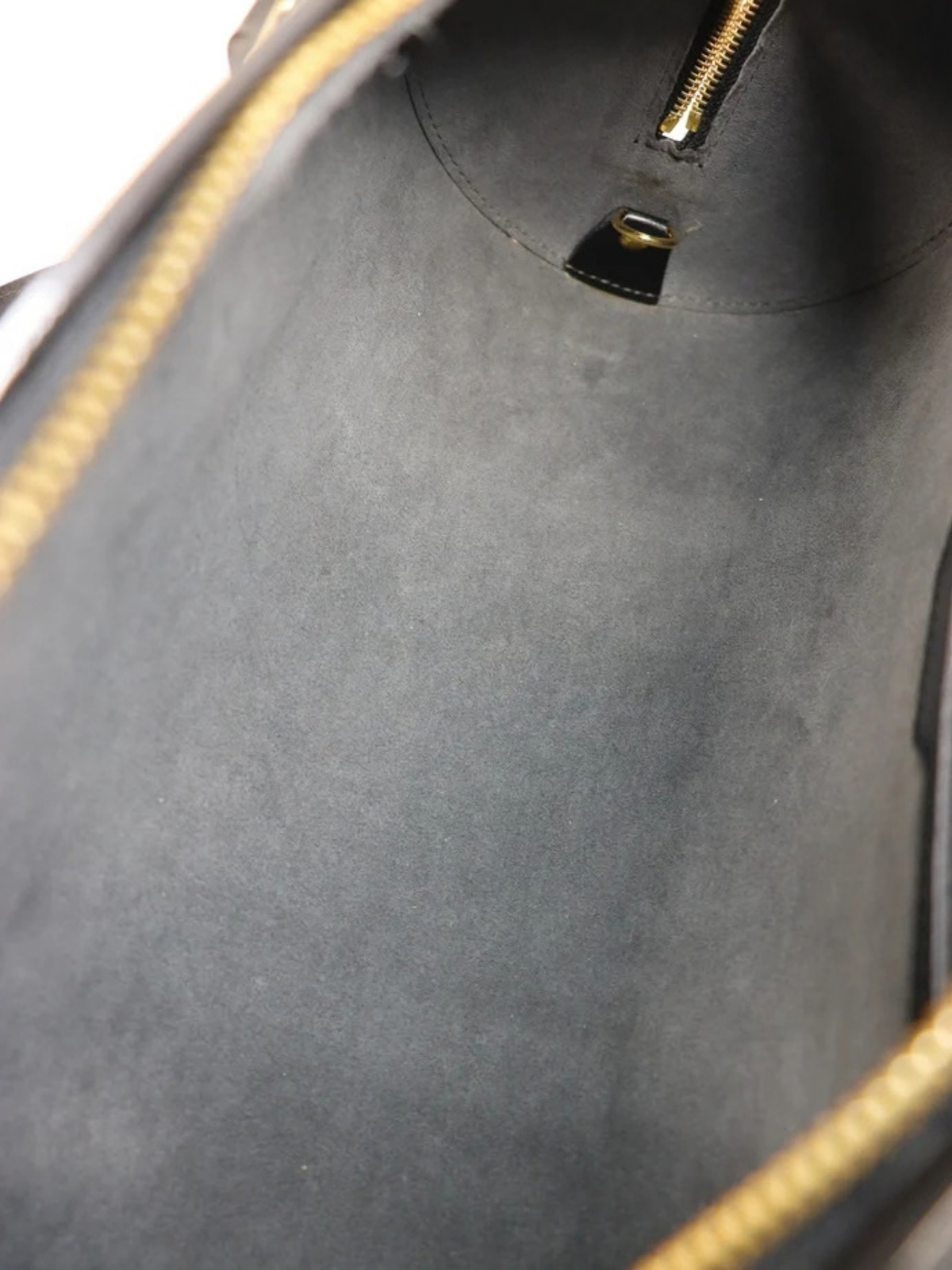 Louis Vuitton 2001 Noir Epi Leather Soufflot Bag