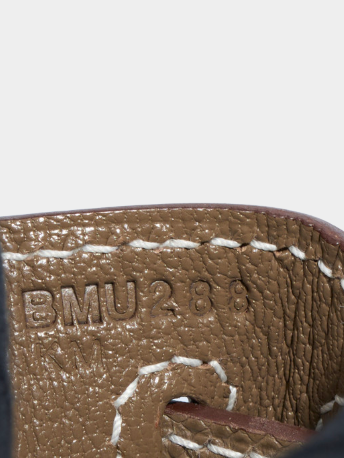 Hermès 2020s Gray Epsom Kelly 28 Sellier Bag