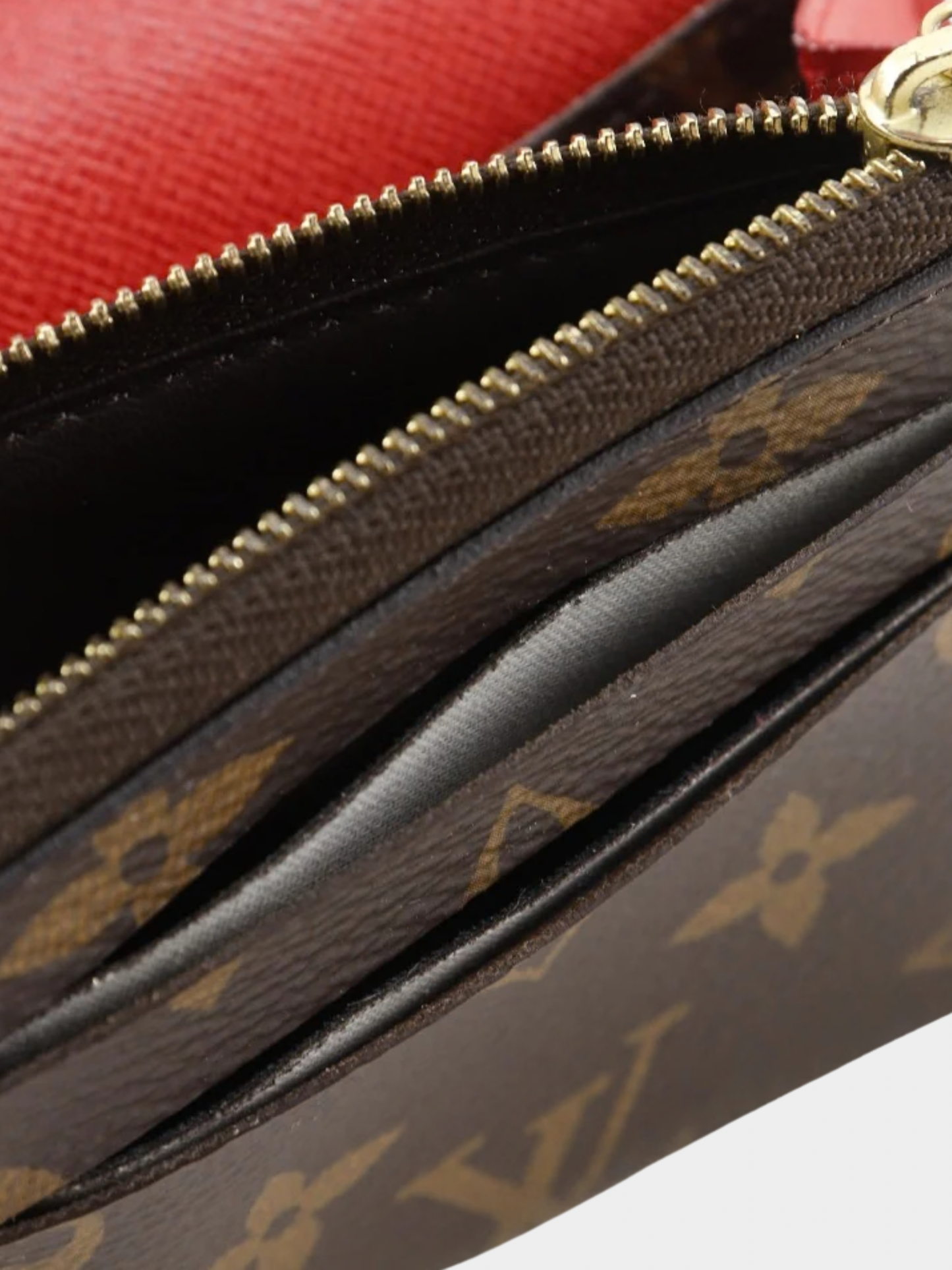 Louis Vuitton 2018 Brown Monogram Canvas Portefeuille Emily Wallet
