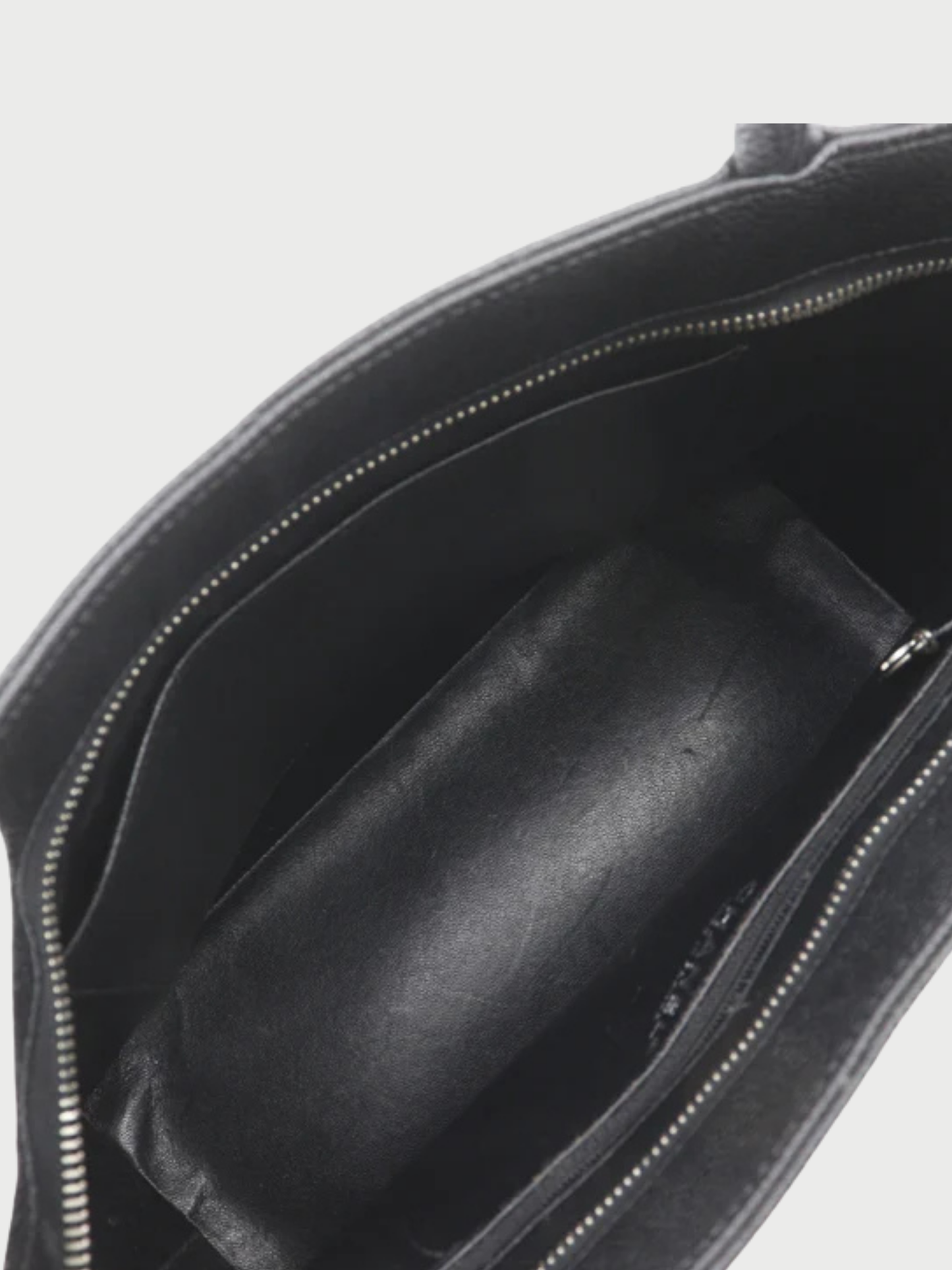 Chanel 2000s Black Caviar Leather Reissue Tote Bag