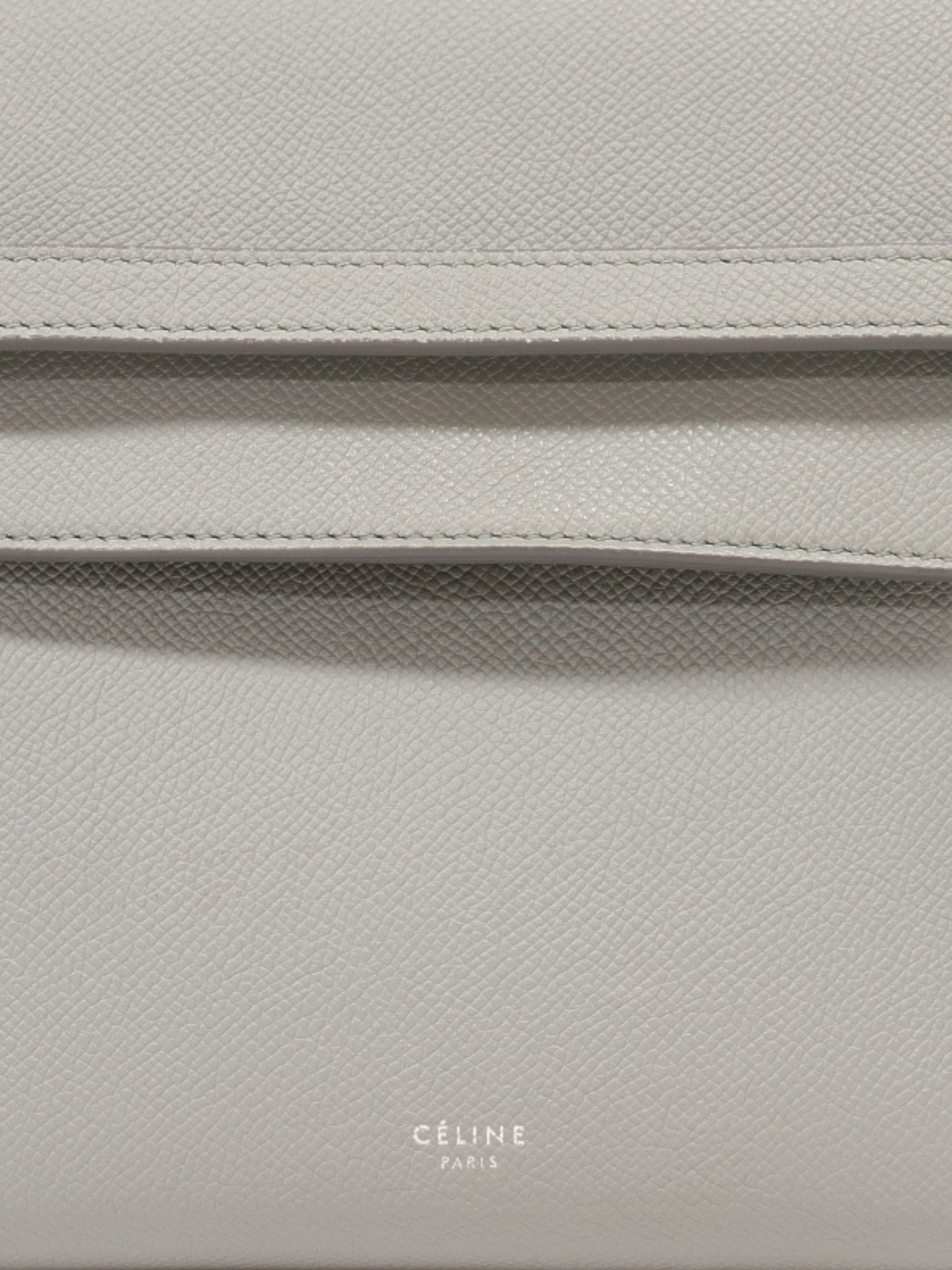 Celine 2010s Light Blue Leather Belt Bag Micro