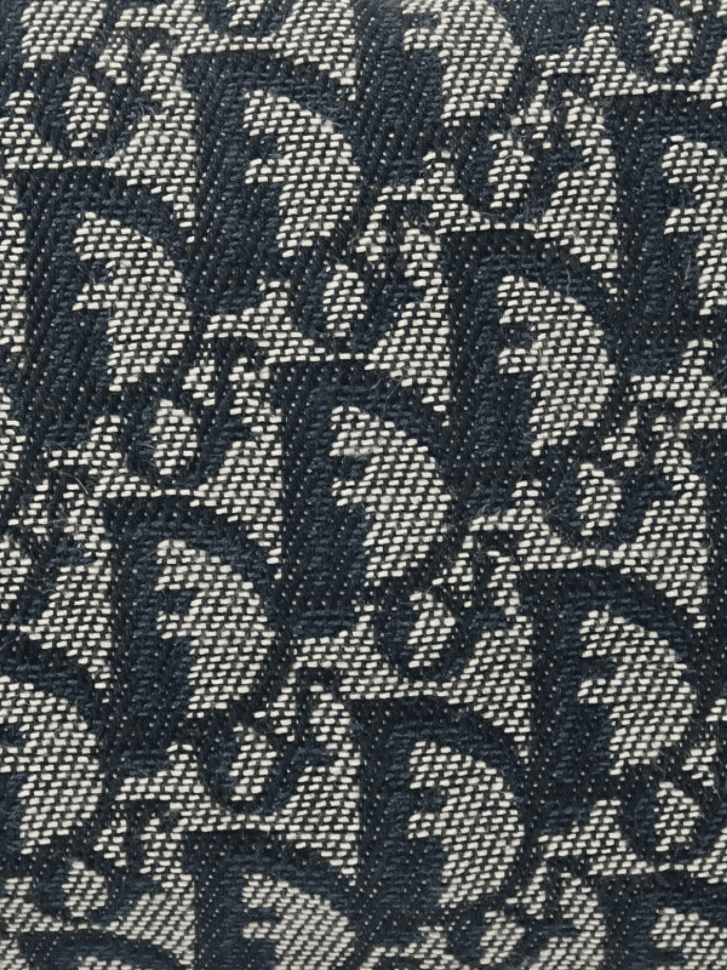 Christian Dior 2000s Navy Trotter Canvas Handbag